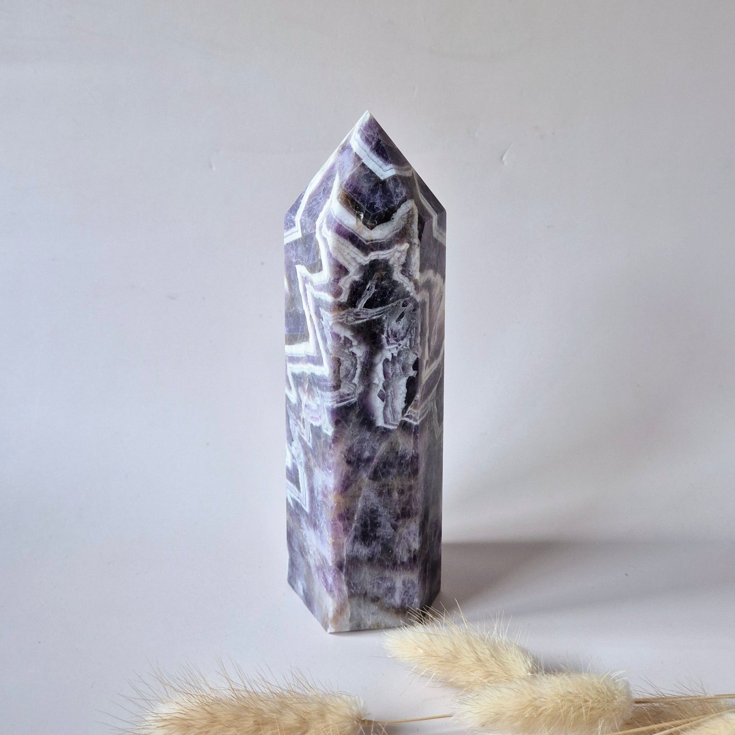Flashy Labradorite Gemstone Tower - 8-10 cm High