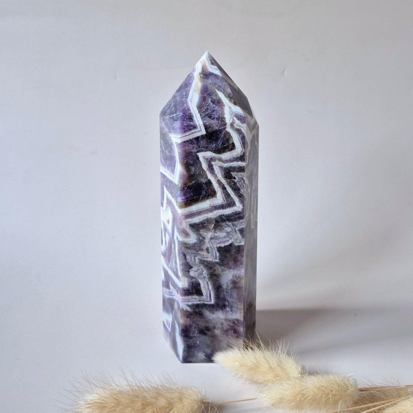 Flashy Labradorite Gemstone Tower - 8-10 cm High