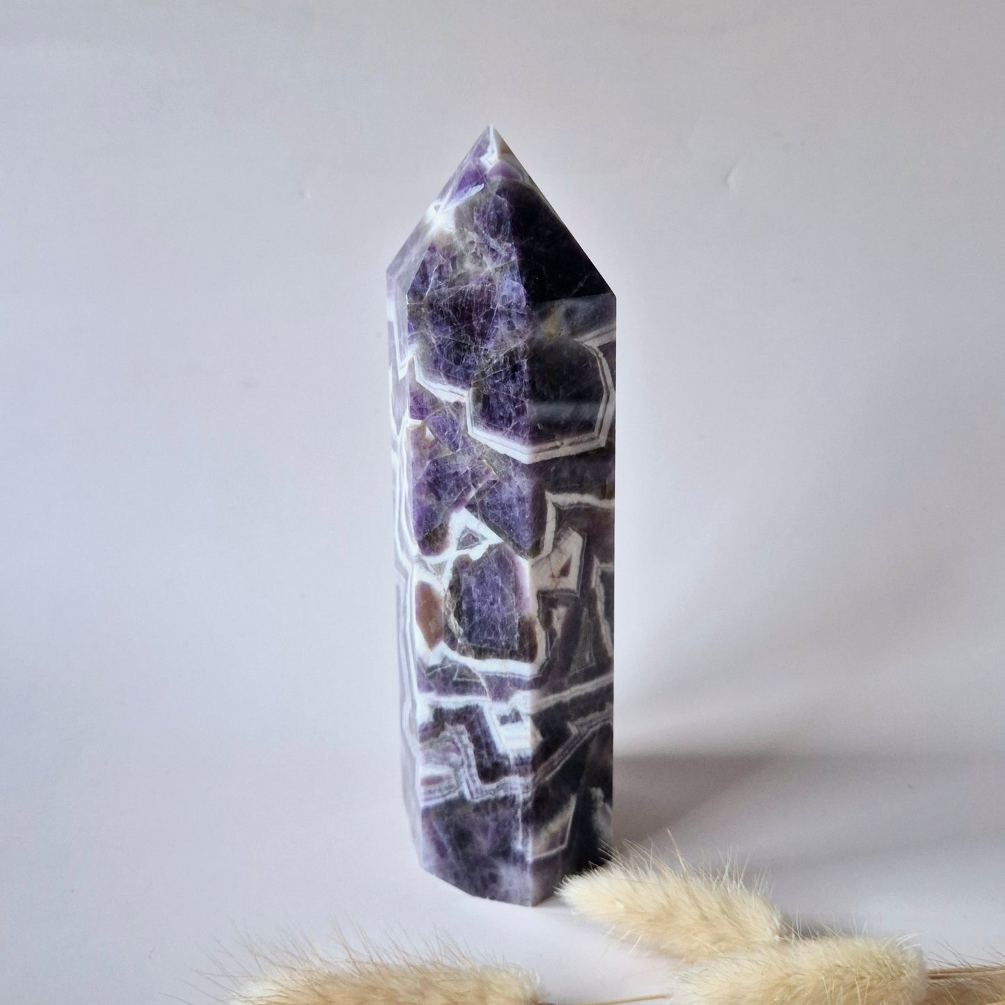 Flashy Labradorite Gemstone Tower - 8-10 cm High