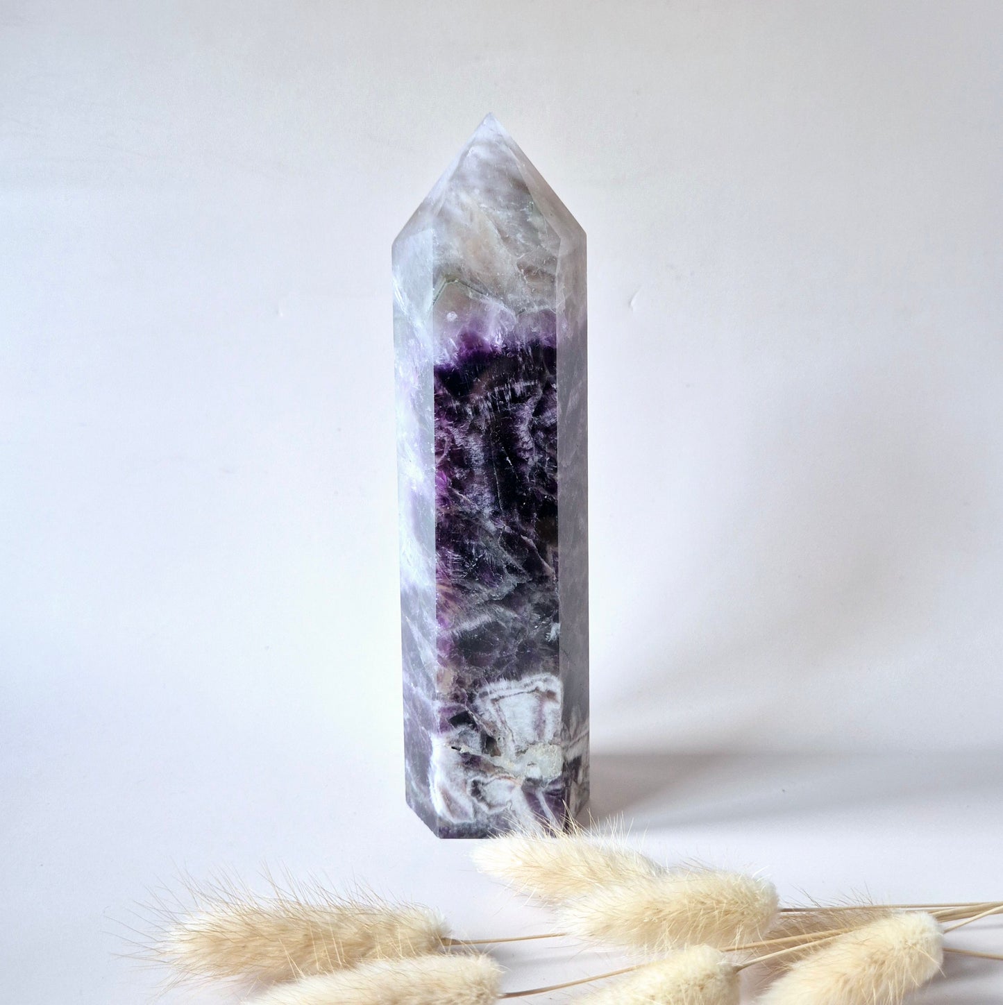 Flashy Labradorite Gemstone Tower - 8-10 cm High