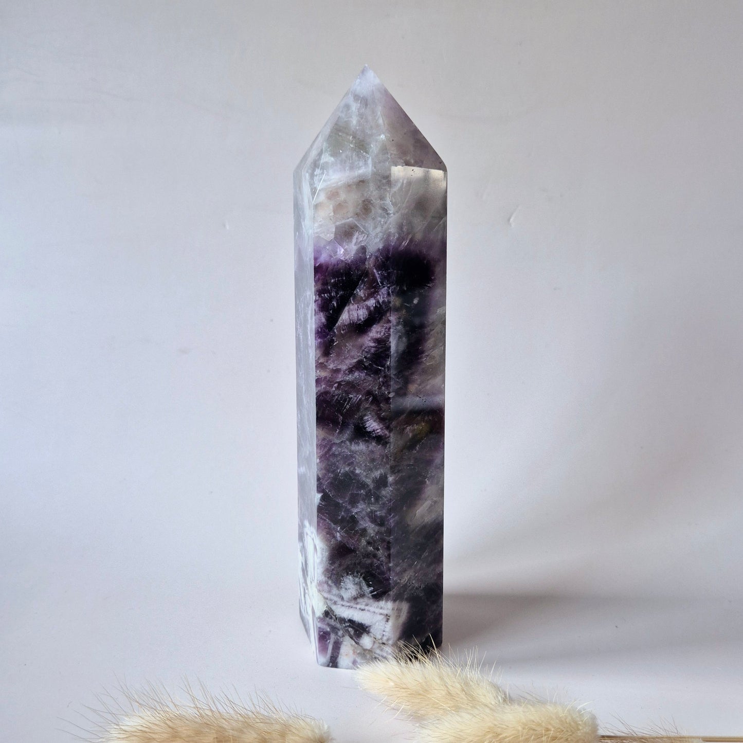 Flashy Labradorite Gemstone Tower - 8-10 cm High