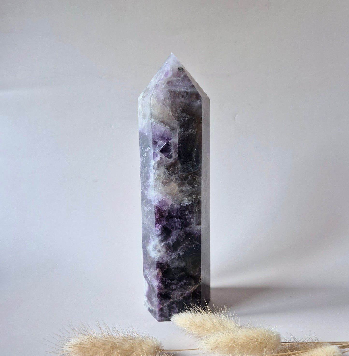 Flashy Labradorite Gemstone Tower - 8-10 cm High