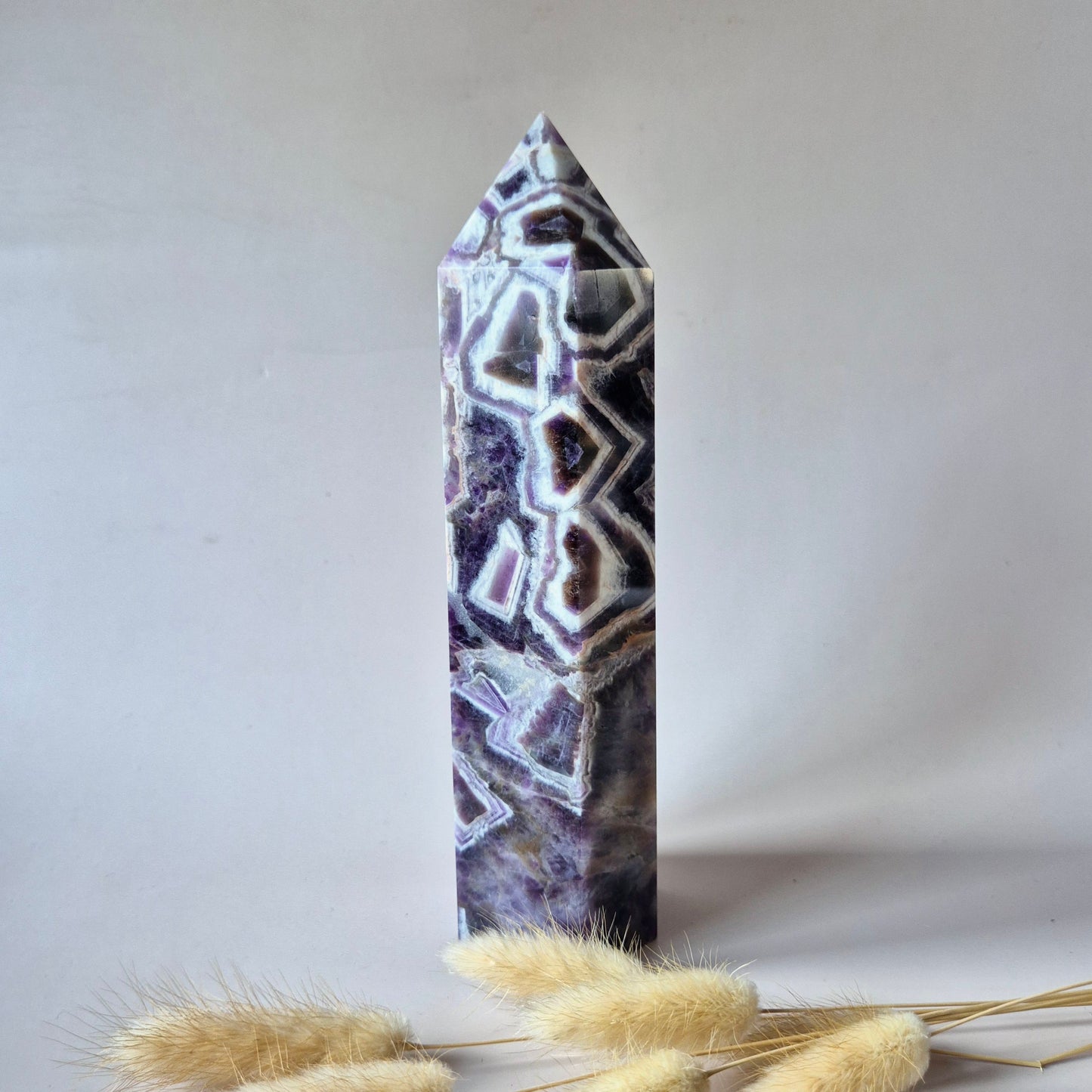 Flashy Labradorite Gemstone Tower - 8-10 cm High
