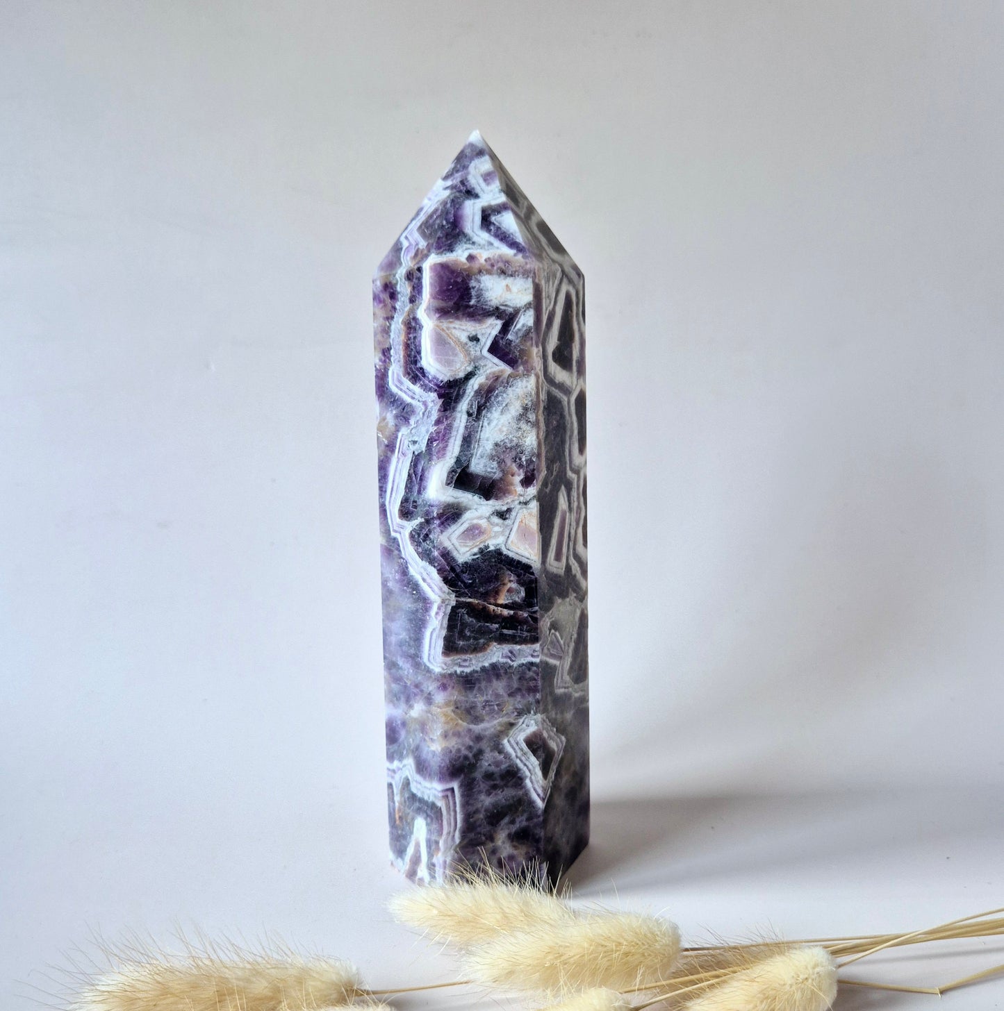 Flashy Labradorite Gemstone Tower - 8-10 cm High