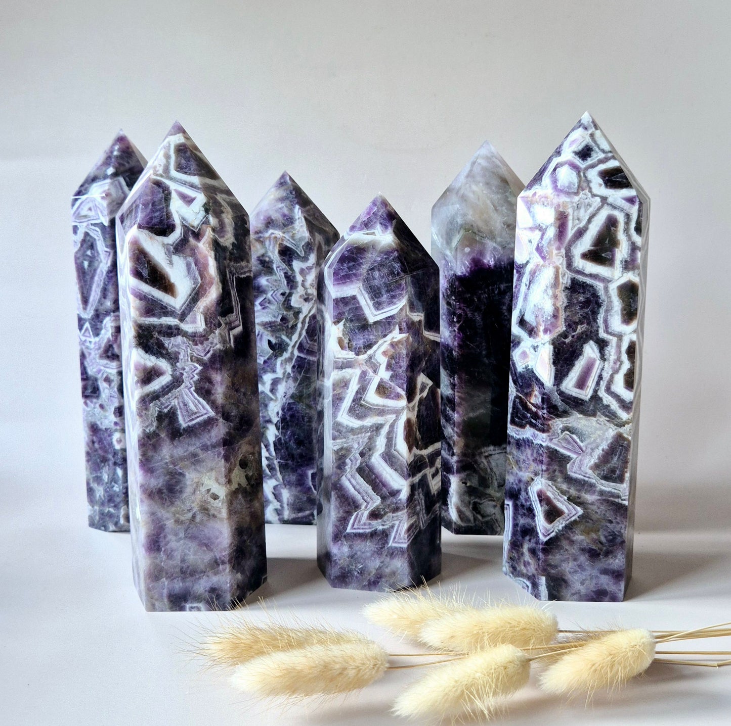 Flashy Labradorite Gemstone Tower - 8-10 cm High