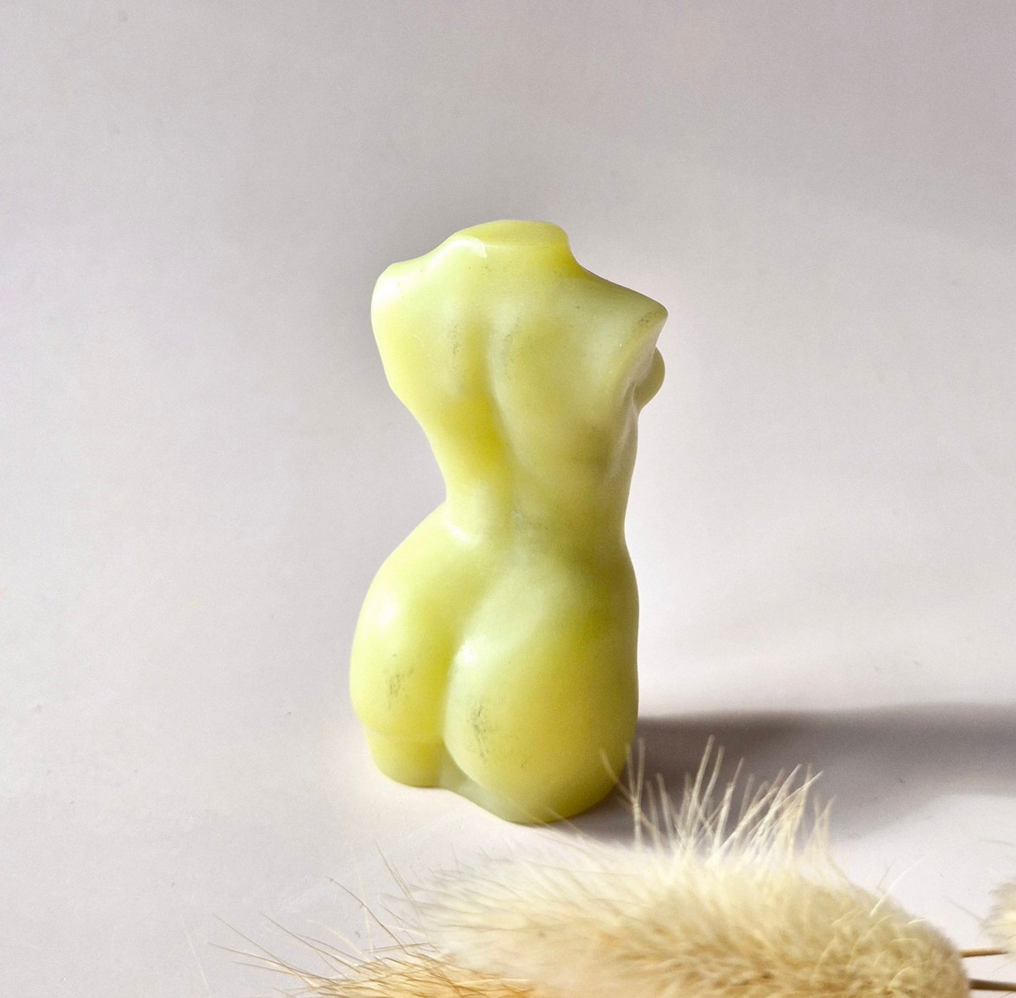 Serpentijn Vrouwenbeeldje – 8 cm – beschermende edelsteen buste