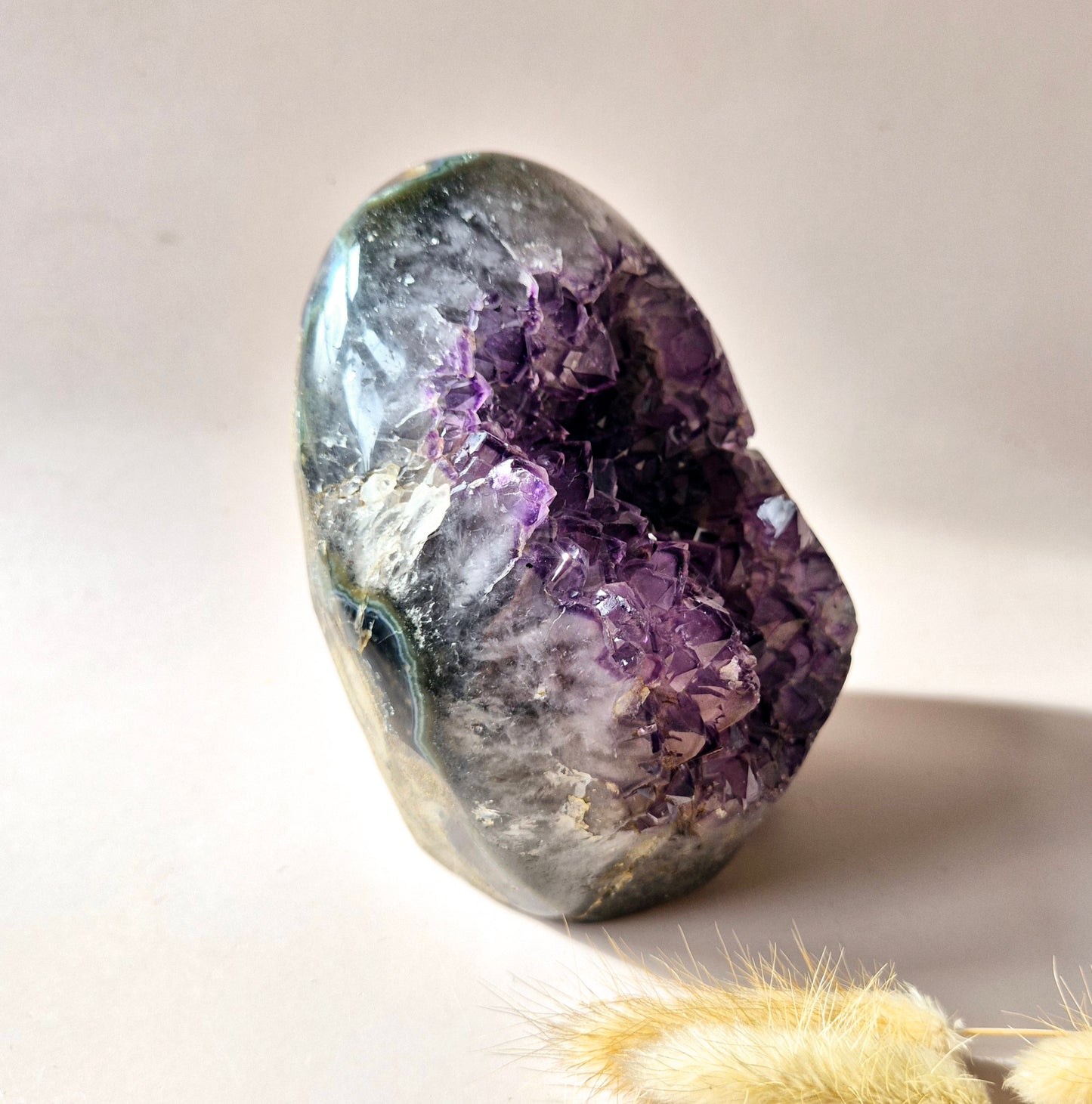 XL Edelstein Roher Amethyst Kathedralencluster – Nr. 13 1542 Gramm