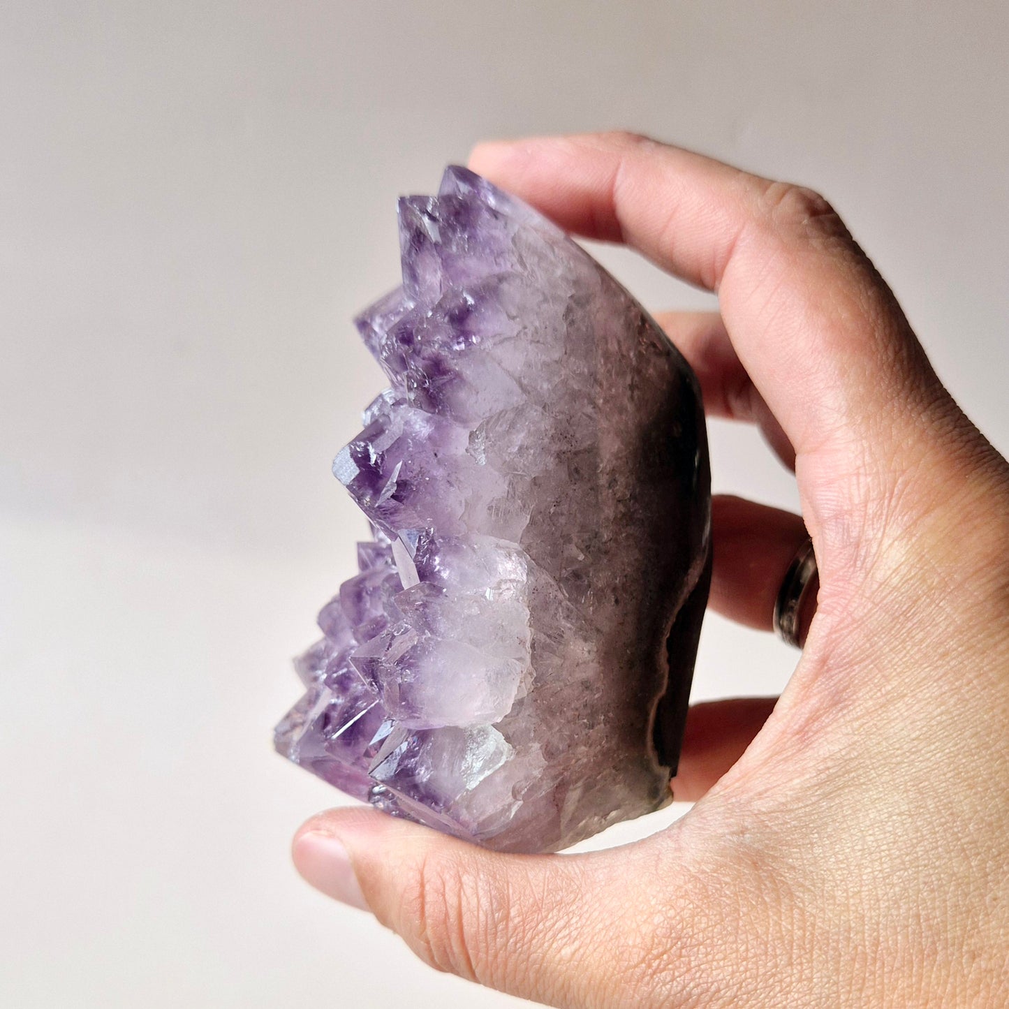 XL Edelstein Roher Amethyst Kathedralencluster – Nr. 13 1542 Gramm