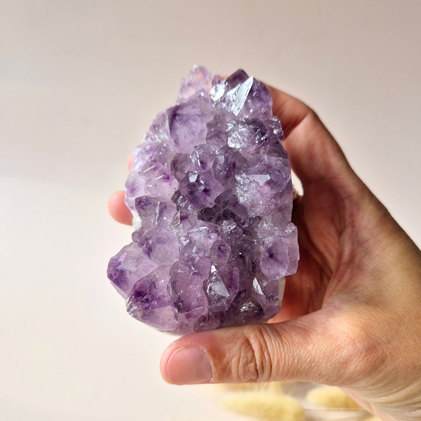 XL Edelstein Roher Amethyst Kathedralencluster – Nr. 13 1542 Gramm