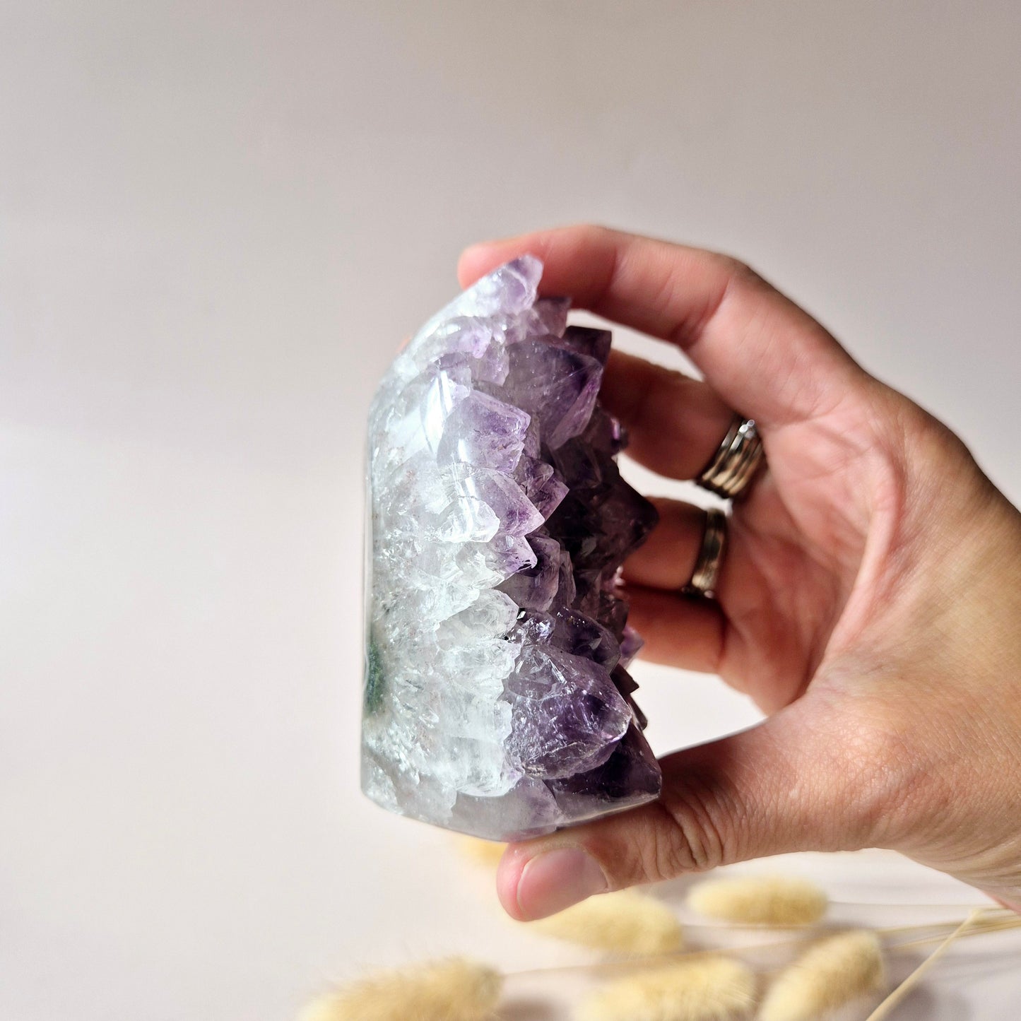 XL Edelstein Roher Amethyst Kathedralencluster – Nr. 13 1542 Gramm