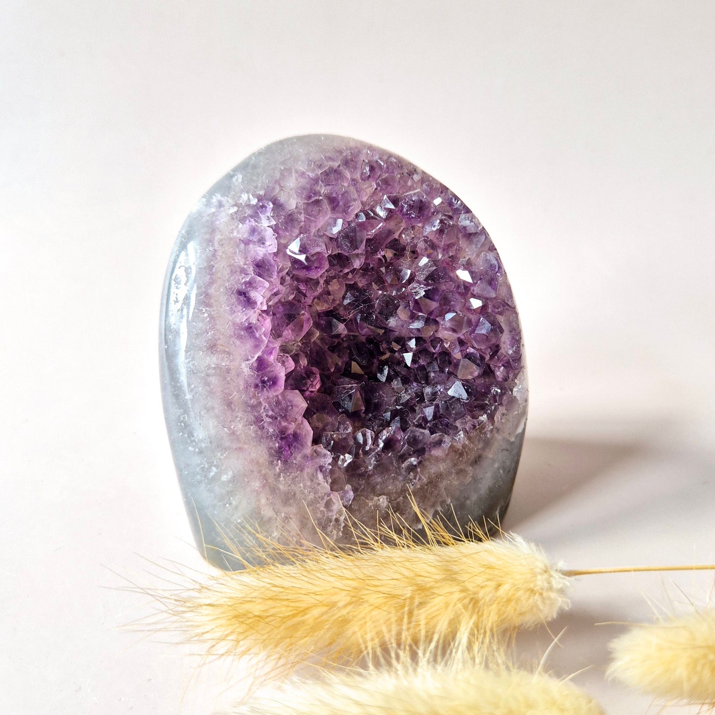 XL Gemstone Raw Amethyst Cathedral Cluster – #13 1542 grams