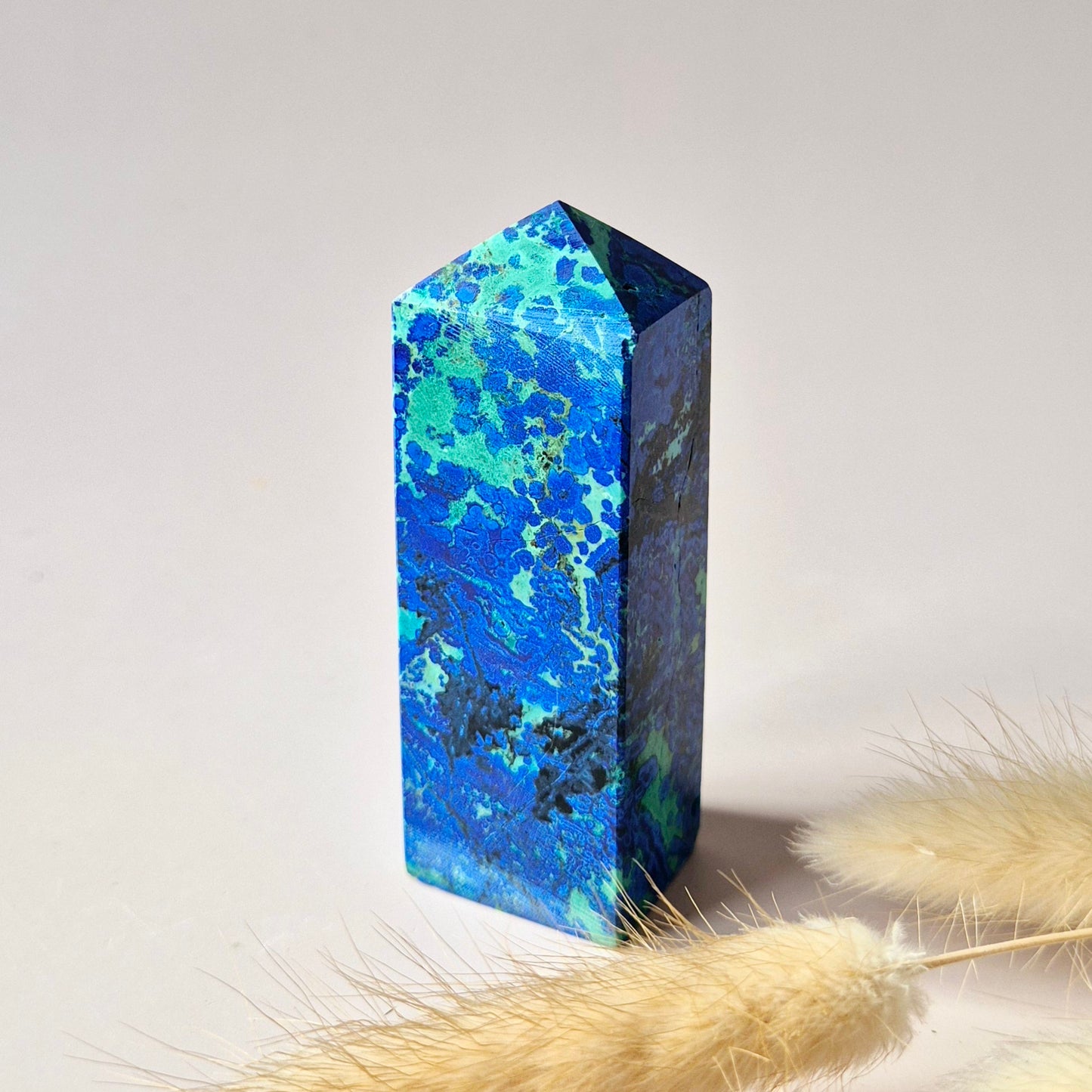 XL Druzy Seltener Azurit-Malachit Roher Brillant-Edelstein Nr. 1 522 Gramm – Funkelnde Naturkraft