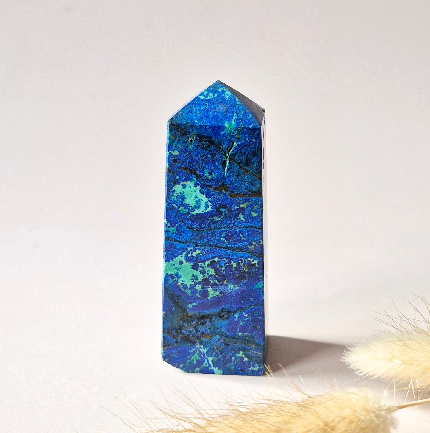 XL Druzy Seltener Azurit-Malachit Roher Brillant-Edelstein Nr. 1 522 Gramm – Funkelnde Naturkraft