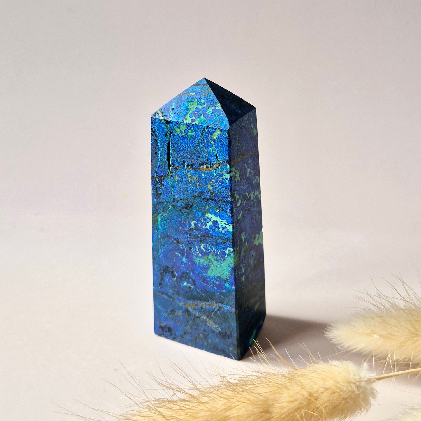 XL Druzy Seltener Azurit-Malachit Roher Brillant-Edelstein Nr. 1 522 Gramm – Funkelnde Naturkraft