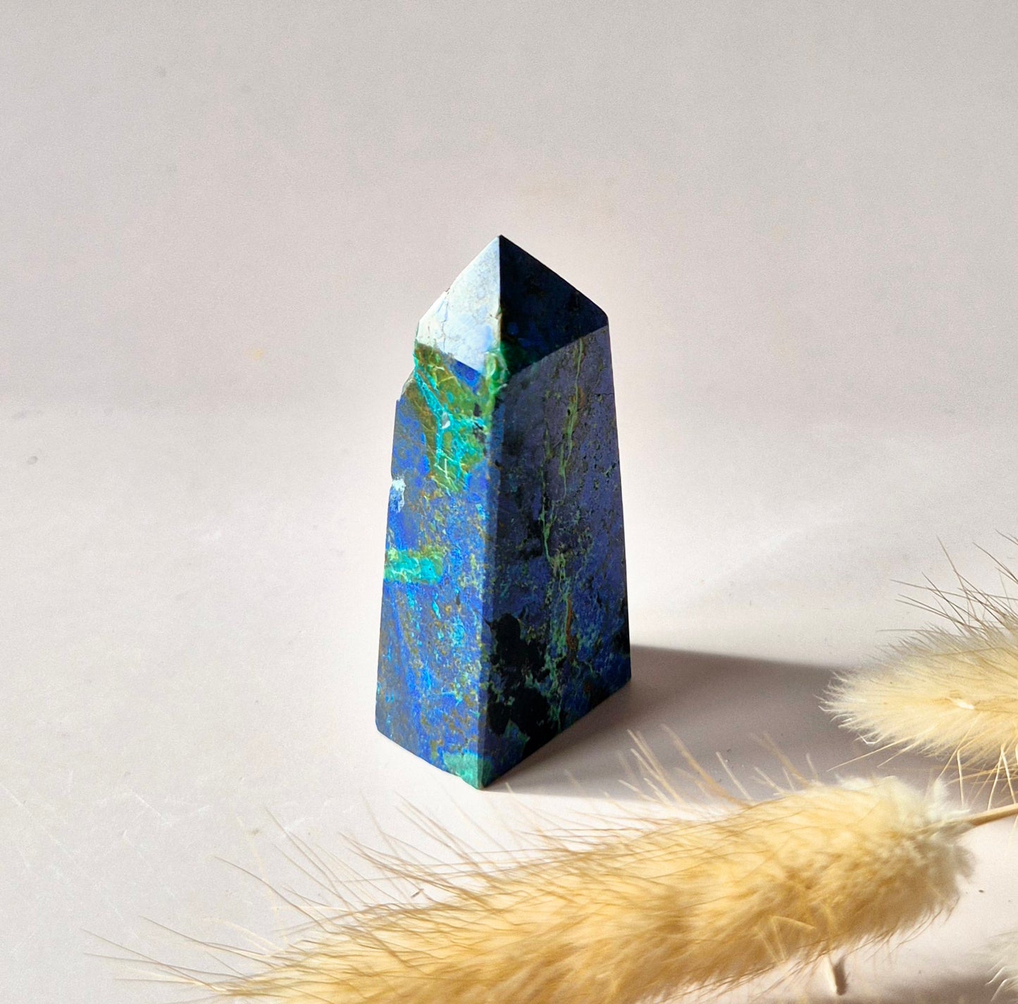 XL Druzy Seltener Azurit-Malachit Roher Brillant-Edelstein Nr. 1 522 Gramm – Funkelnde Naturkraft
