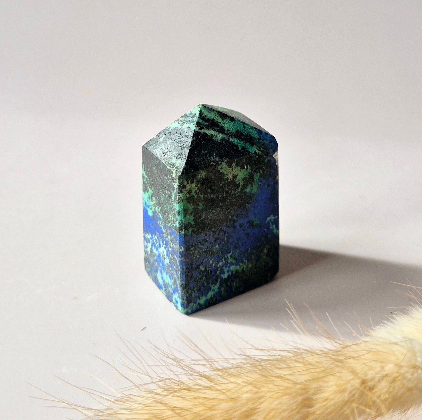 XL Druzy Seltener Azurit-Malachit Roher Brillant-Edelstein Nr. 1 522 Gramm – Funkelnde Naturkraft