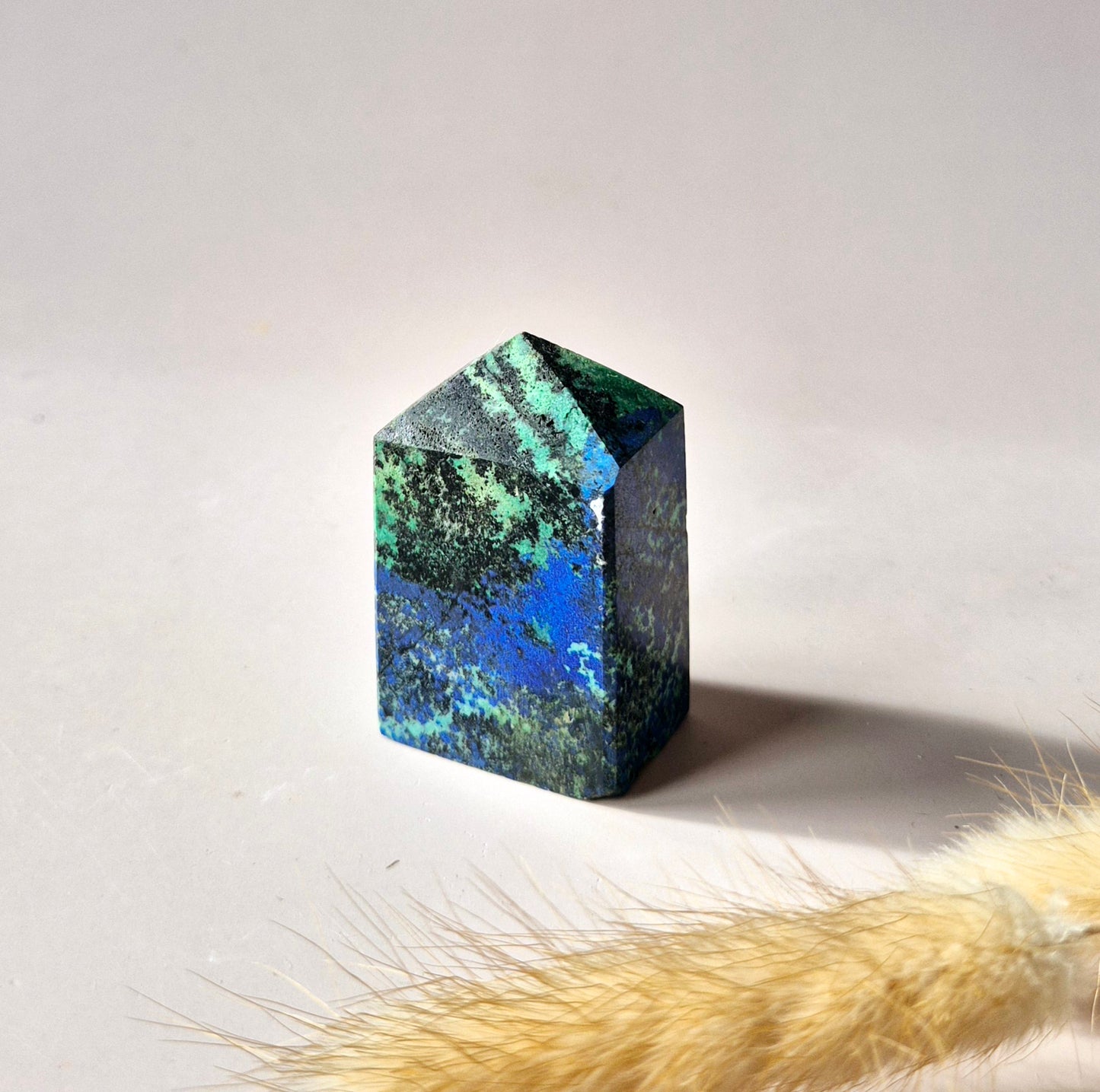 XL Druzy Seltener Azurit-Malachit Roher Brillant-Edelstein Nr. 1 522 Gramm – Funkelnde Naturkraft