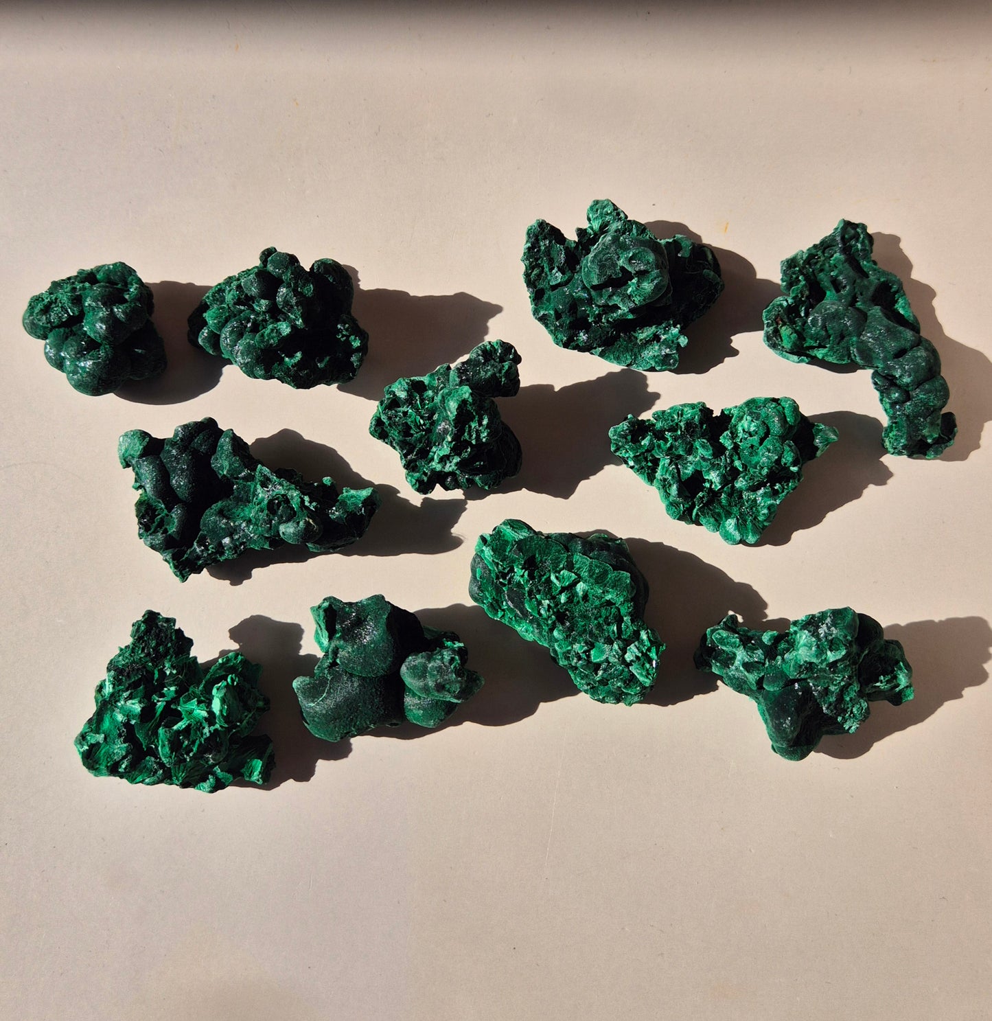 Velvet Malachite - Raw Malachite Gemstone Piece E. 95gr.