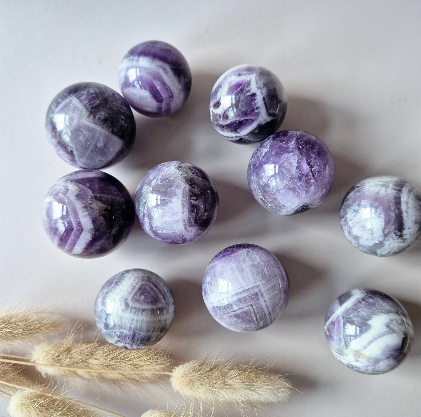 Edelsteen Dream Amethist bol 3,5–4,5 cm