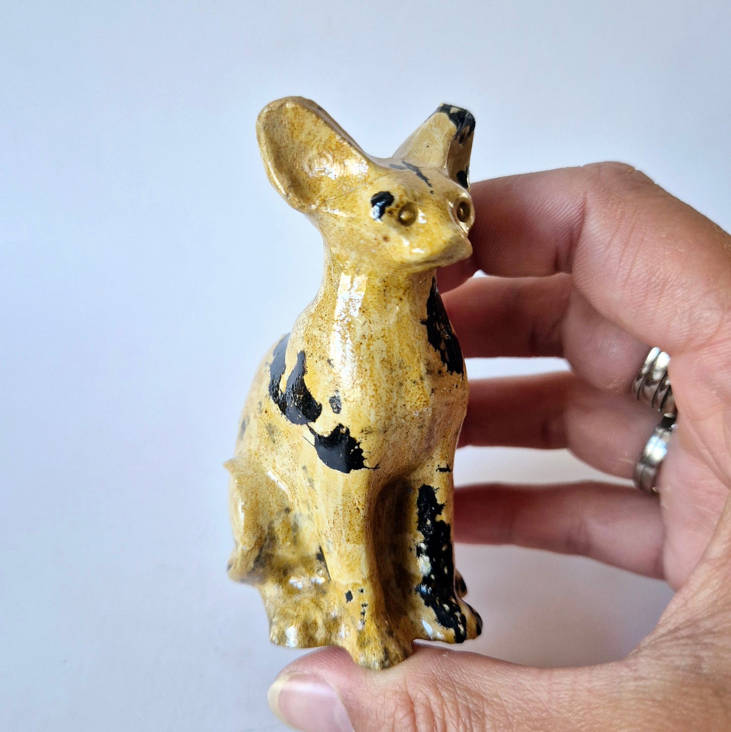 Edelsteen Picture Jaspis Sphinx Beeldje (8 cm) – Aarding & Innerlijke Kracht