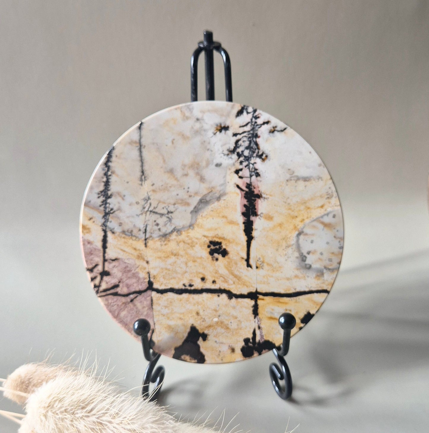 Edelstein-Bild-Jaspis-Frauenkörperfigur (5 cm) - Erdung & innere Stärke