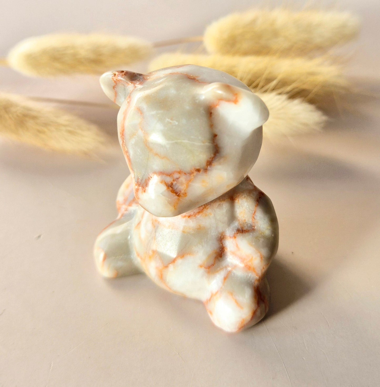 Edelstein Schmetterling 6x5 cm – Howlith