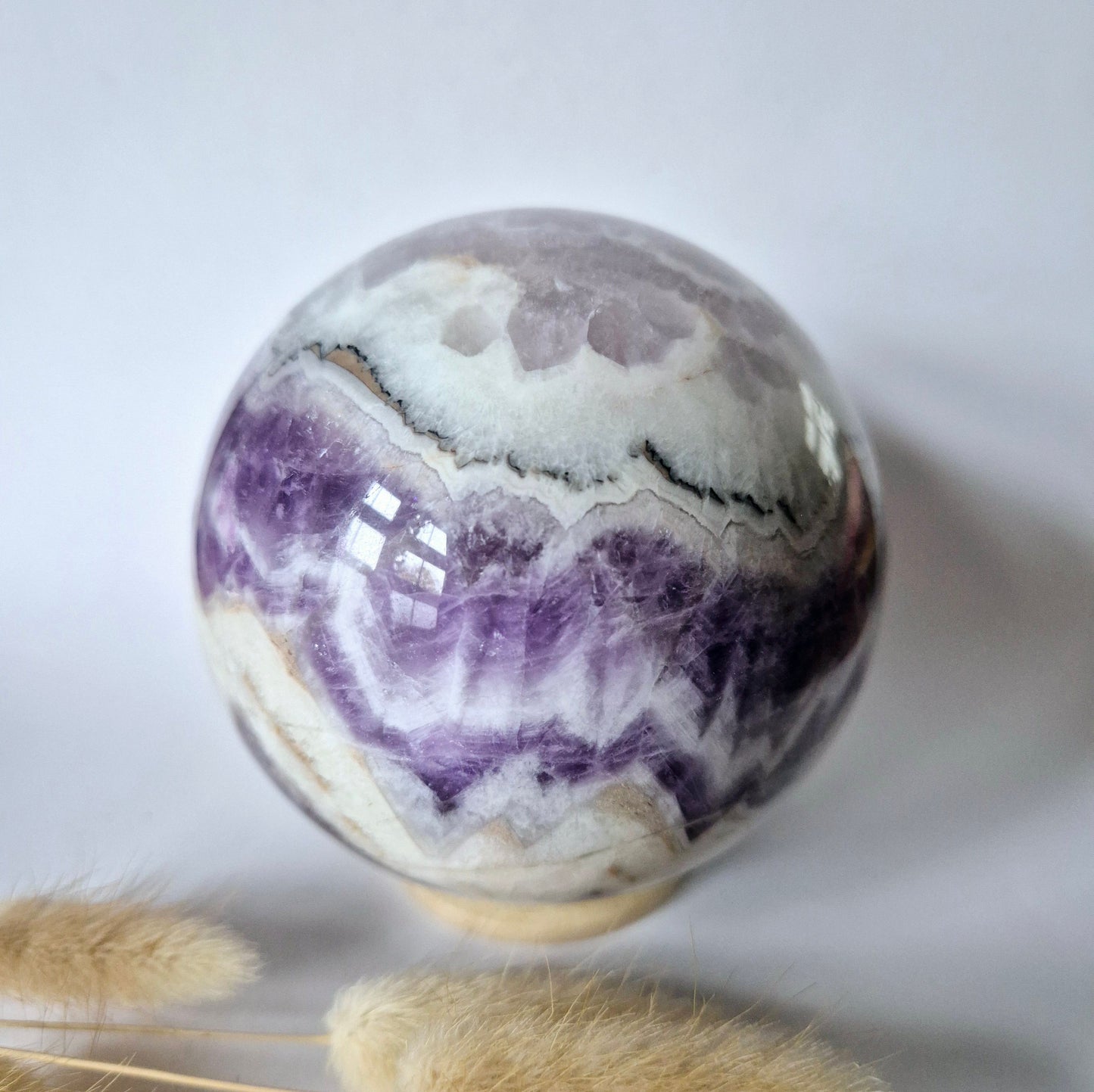 Kristall Edelstein Kugel Moosachat Druzy Kugel 90mm 971g