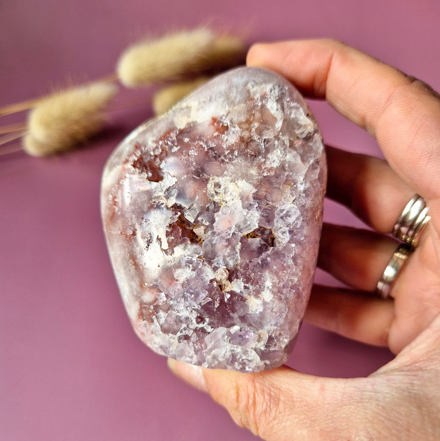 Gemstone Blue Moonstone Flame 7-9cm With Beautiful Flash