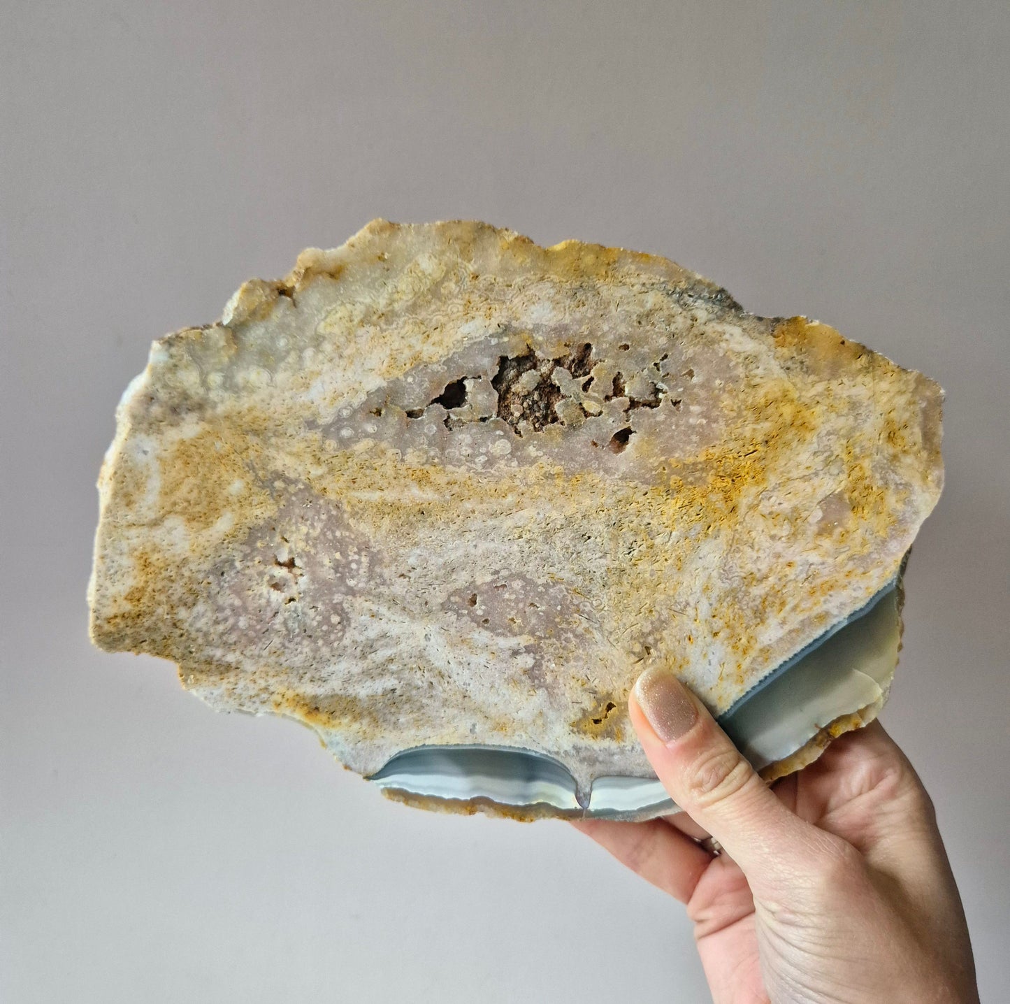 Druzy Pink Amethyst Freeforms & Flames – Magische, sanfte Energie
