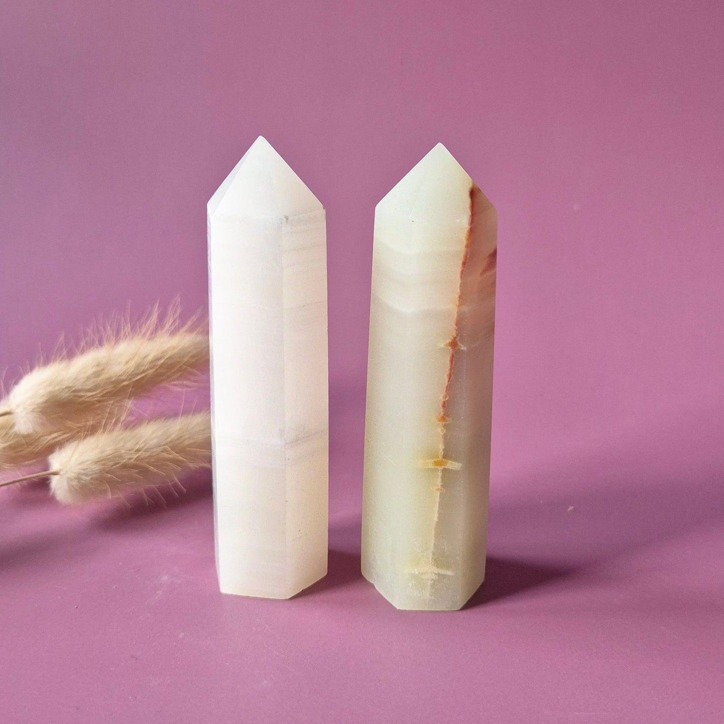 Edelsteen Afghan Jade Toren (8–10 cm) Rust • Heling • Harmonie