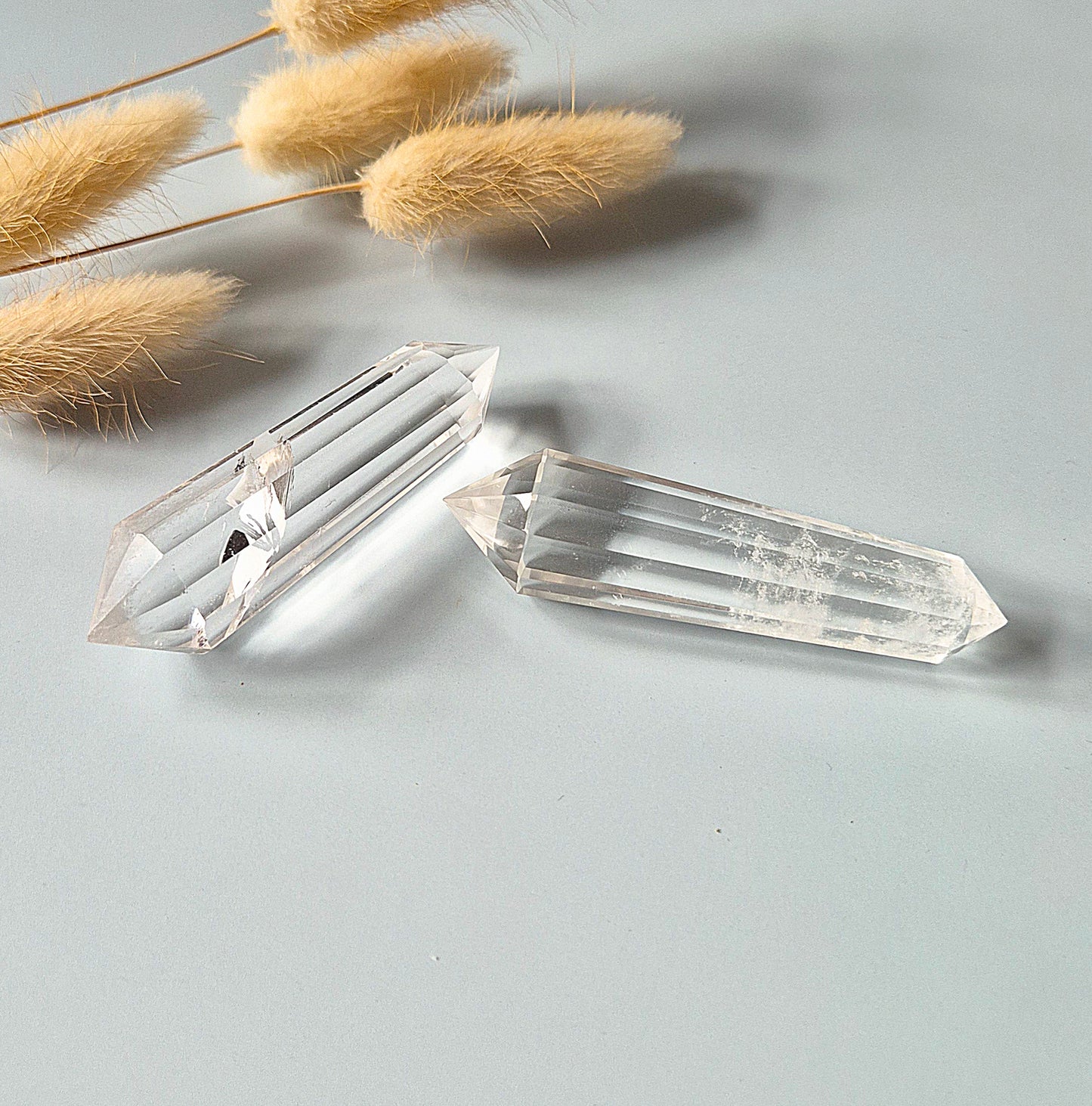 Premium Edelsteen AA+ Kwaliteit Bergkristal Vogel Crystal (12 Facetten) - 6-7cm