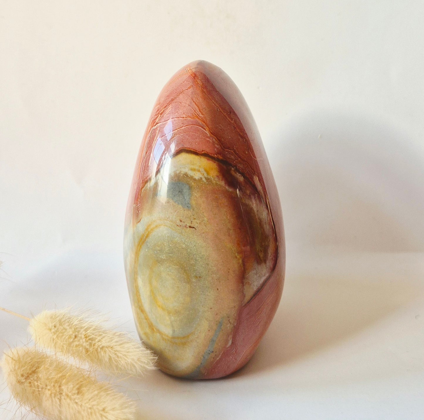 Edelstein Coelestin Handschmeichler (6-8 cm) – Engelfrieden & spirituelle Verbindung Handschmeichler Sorgenstein