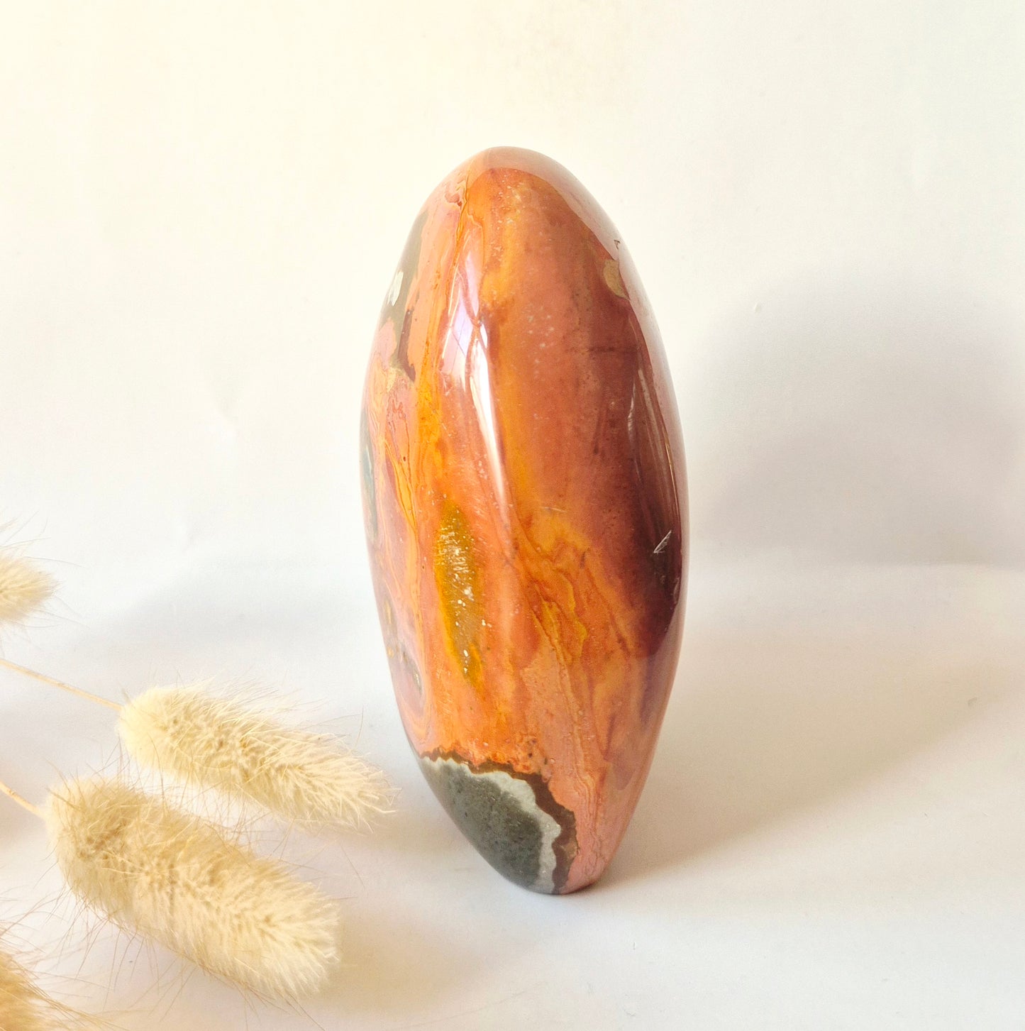 Edelsteen Spiritueel Statement piece Polychrome Ocean Jasper Freeform – 729 g