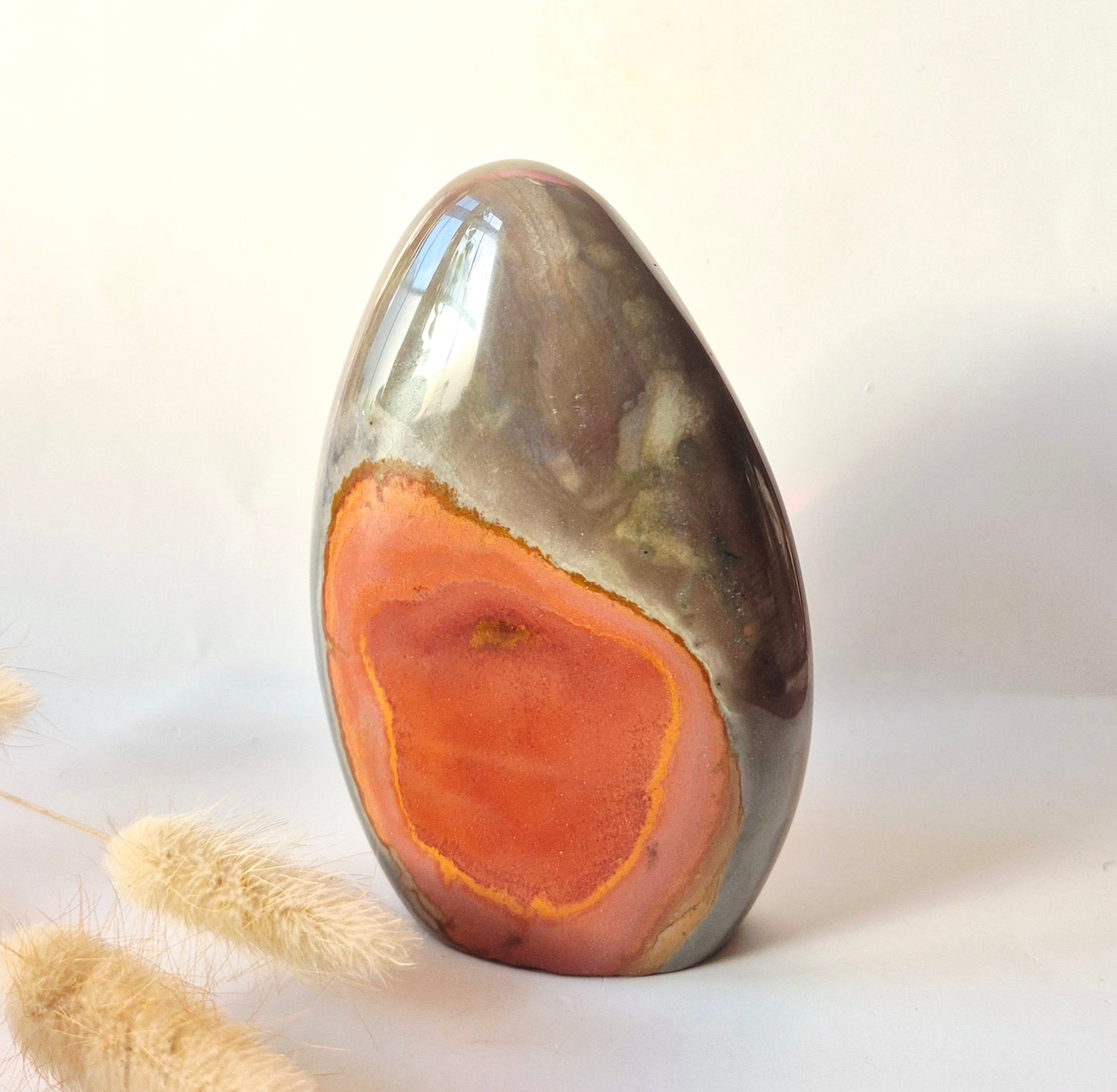 Edelsteen Spiritueel Statement piece Polychrome Ocean Jasper Freeform – 555 g