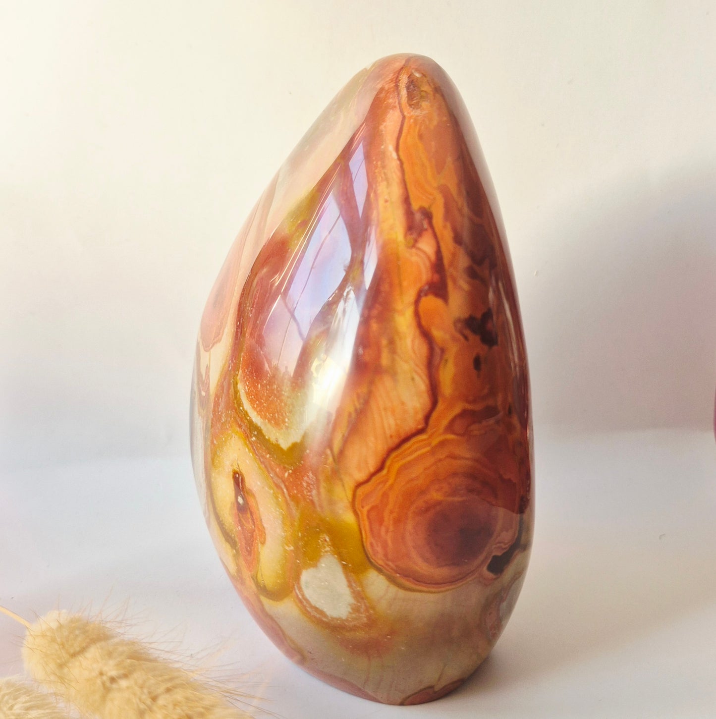 Edelsteen Spiritueel Statement piece Polychrome Ocean Jasper Freeform – 1299g