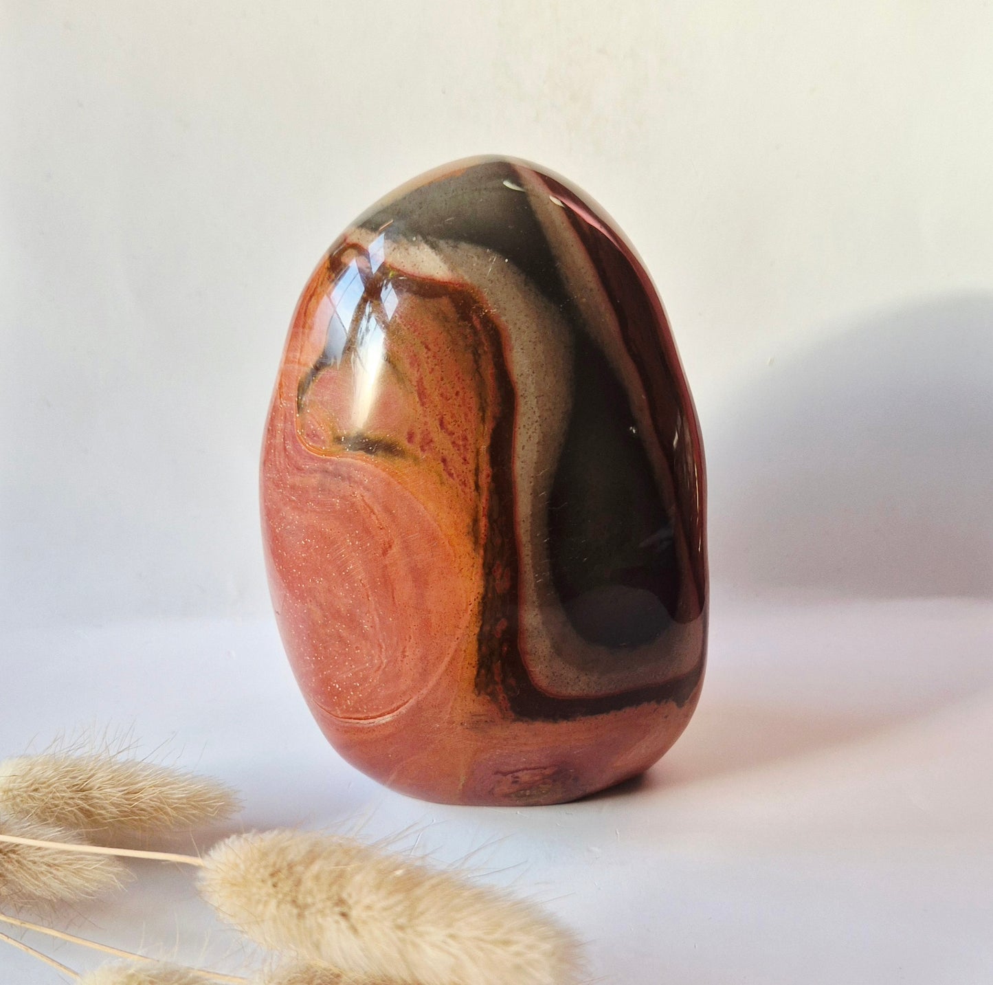 Edelsteen Spiritueel Statement piece Polychrome Ocean Jasper Freeform – 840g