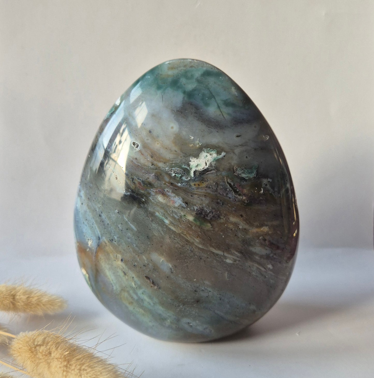 Ocean Jasper Freeform - 1059g Edelsteen Spiritueel Statement piece