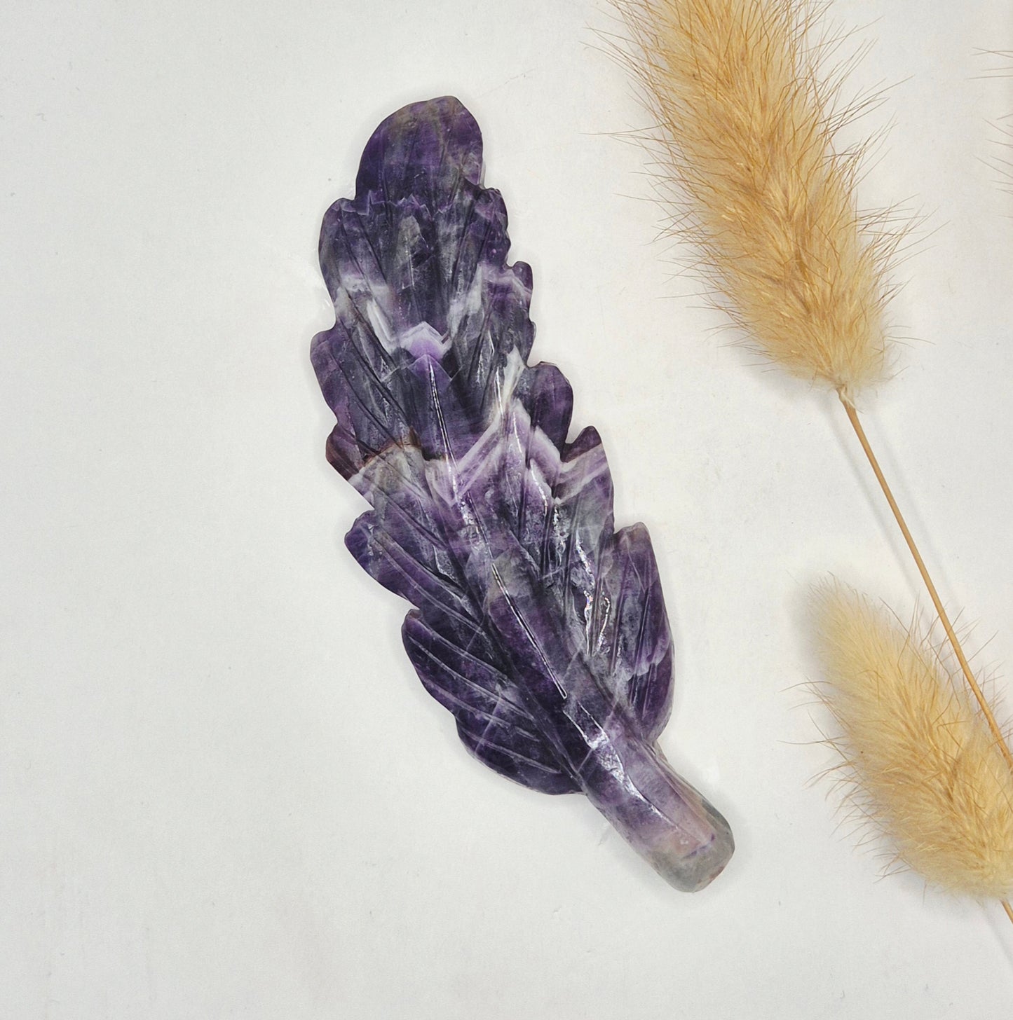 Gemstone Large Druzy Moss Agate Heart on Metal Stand – #75 171gram