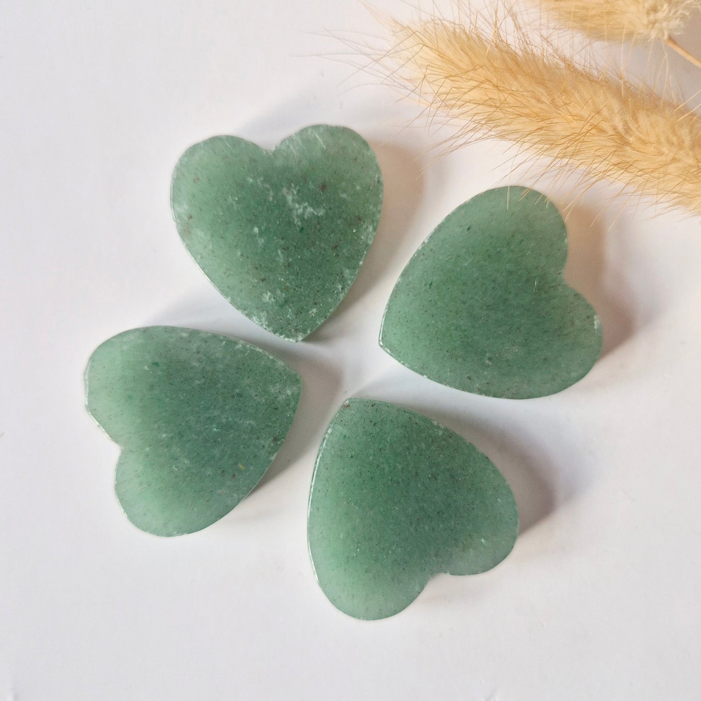 Edelsteen Hartje Zaksteen 3-4cm – Groene Aventurijn