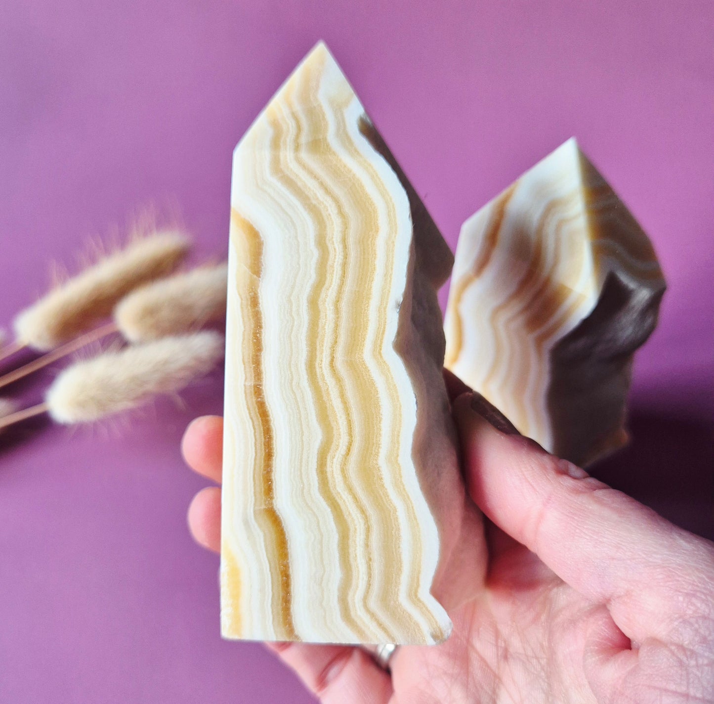 Edelstein Druzy Moosachat Herz auf Metallständer – Nr. 93 230 Gramm