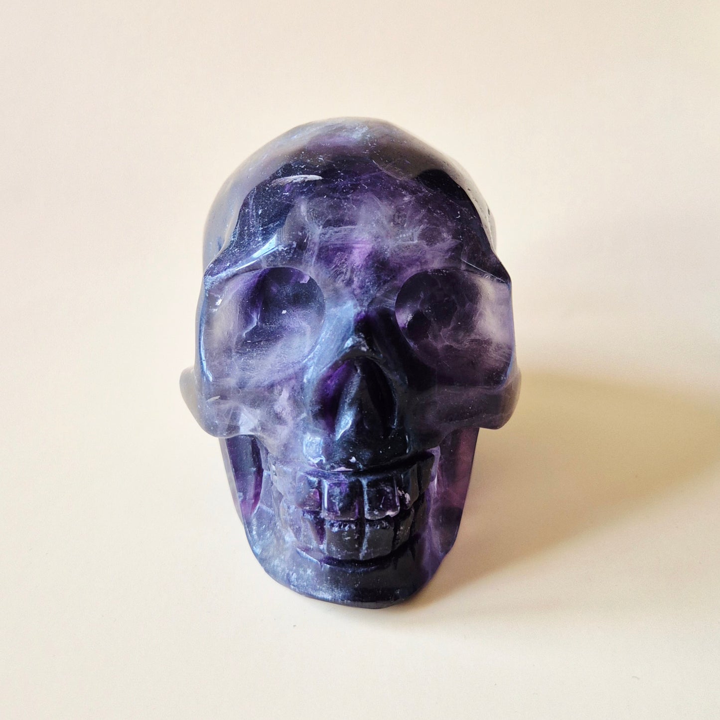 Edelsteen Skull Candy Fluoriet Schedel 700g