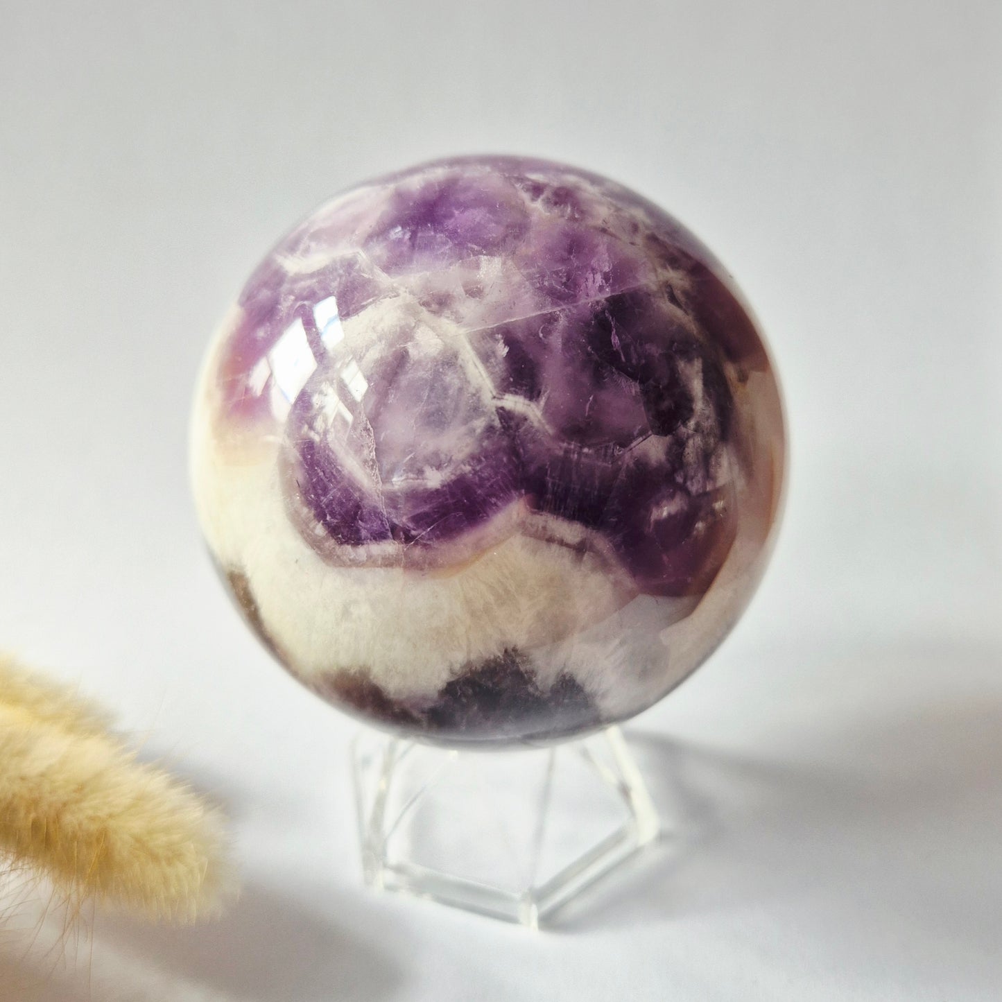 Kristall Edelstein Kugel Moosachat Druzy Kugel 90mm 971g