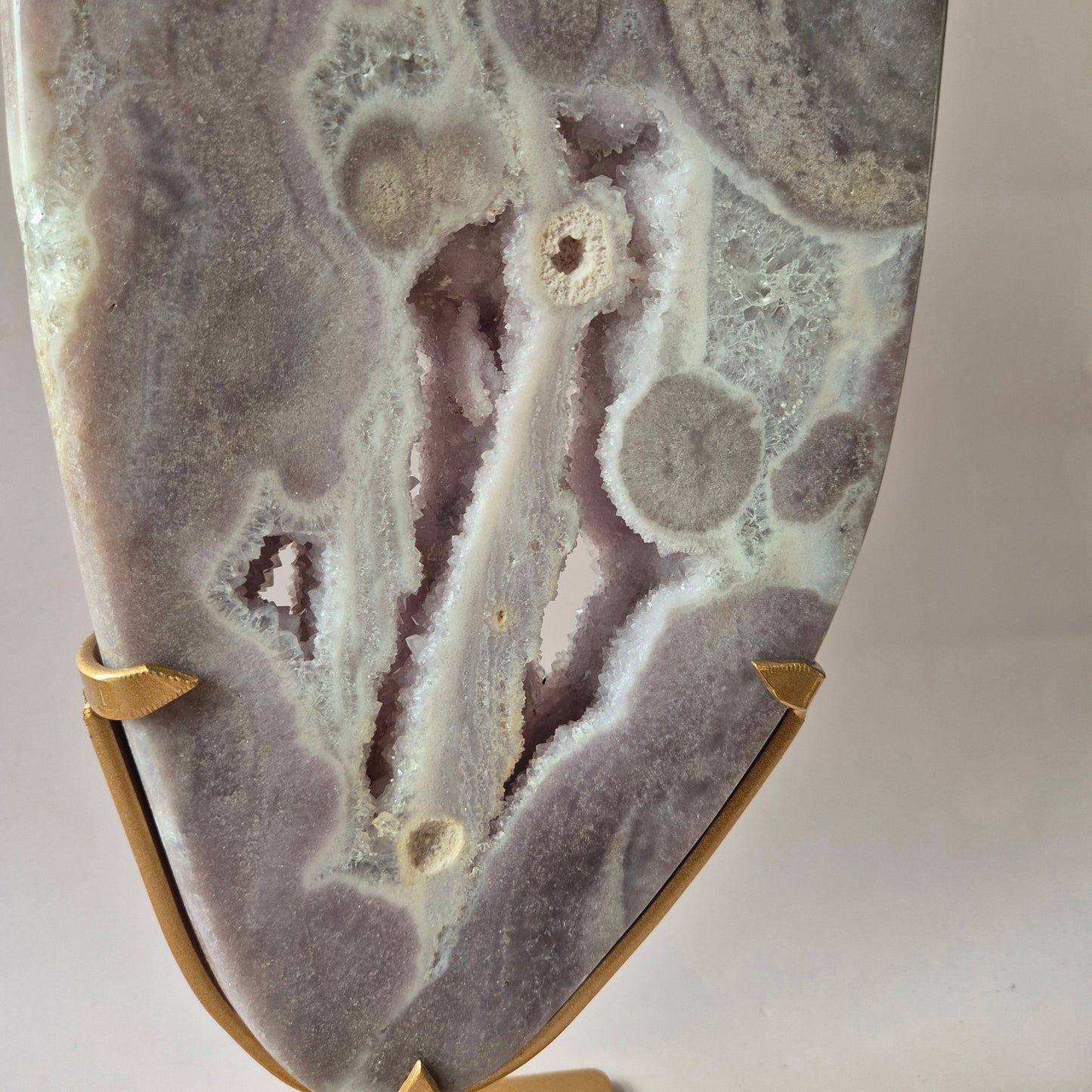 Druzy Pink Amethyst Freeforms & Flames – Magische, sanfte Energie