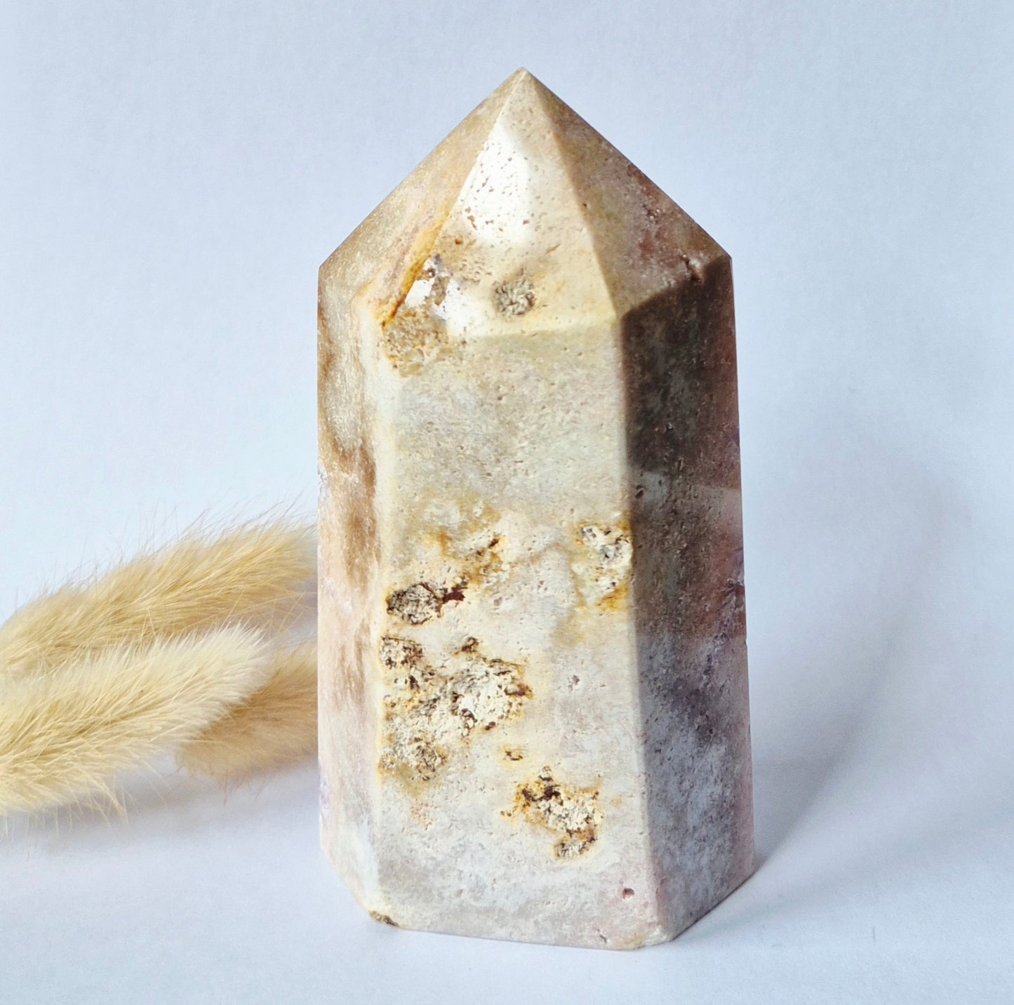 Druzy Pink Amethyst Freeforms & Flames – Magische, sanfte Energie