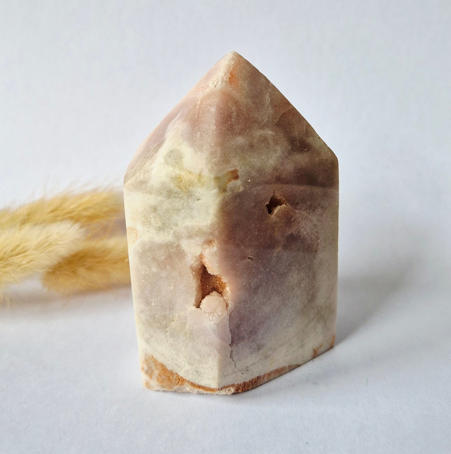Druzy Pink Amethyst Freeforms & Flames – Magische, sanfte Energie