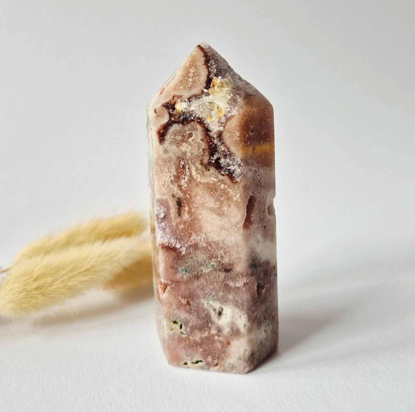 Roze Amethist Druzy Toren #13 173Gram – Natuurlijke Pink Amethyst uit Brazilië