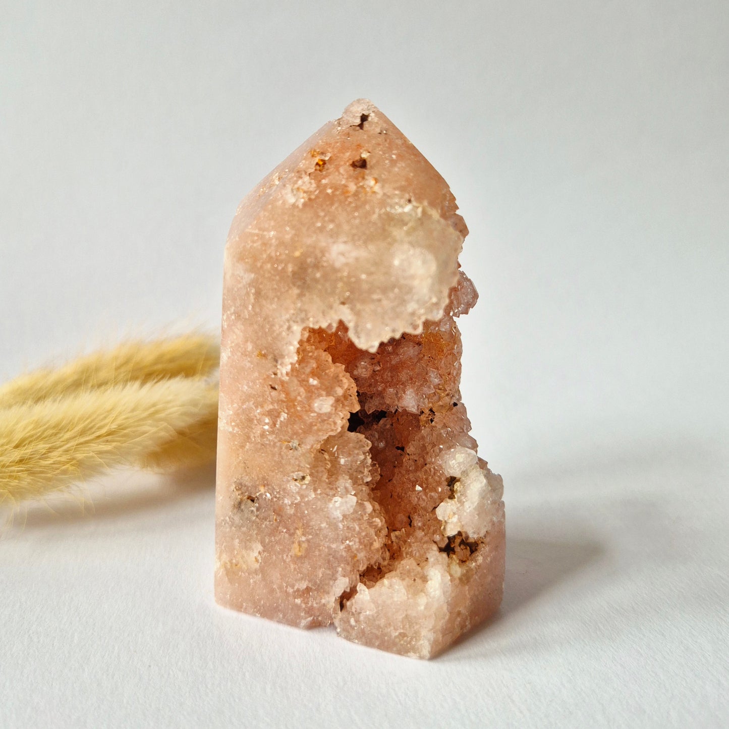 Roze Amethist Druzy Toren #14 158Gram – Natuurlijke Pink Amethyst uit Brazilië