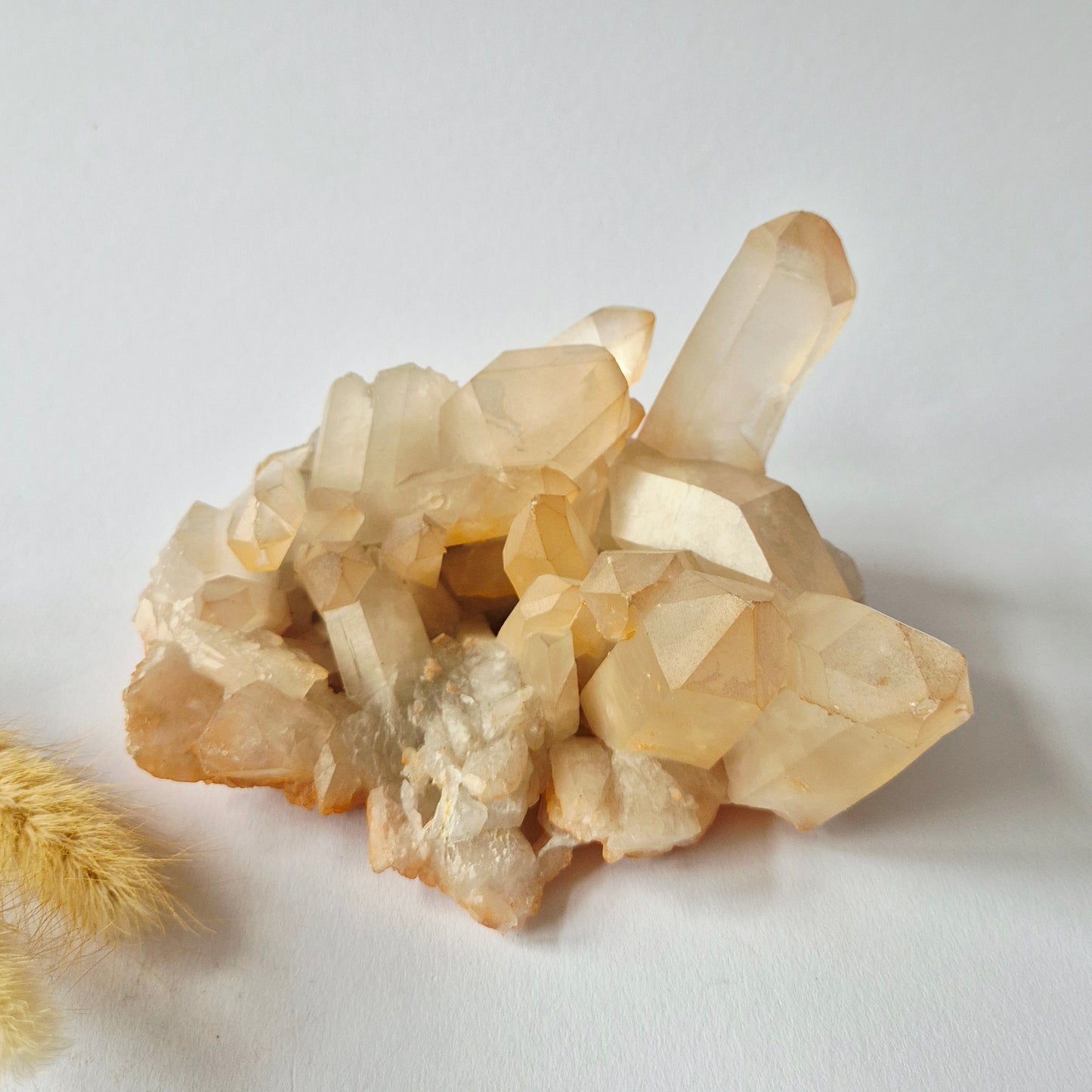 Natuurlijke Kwarts Cluster 914 gram | Uniek Kristal op Matrix uit China