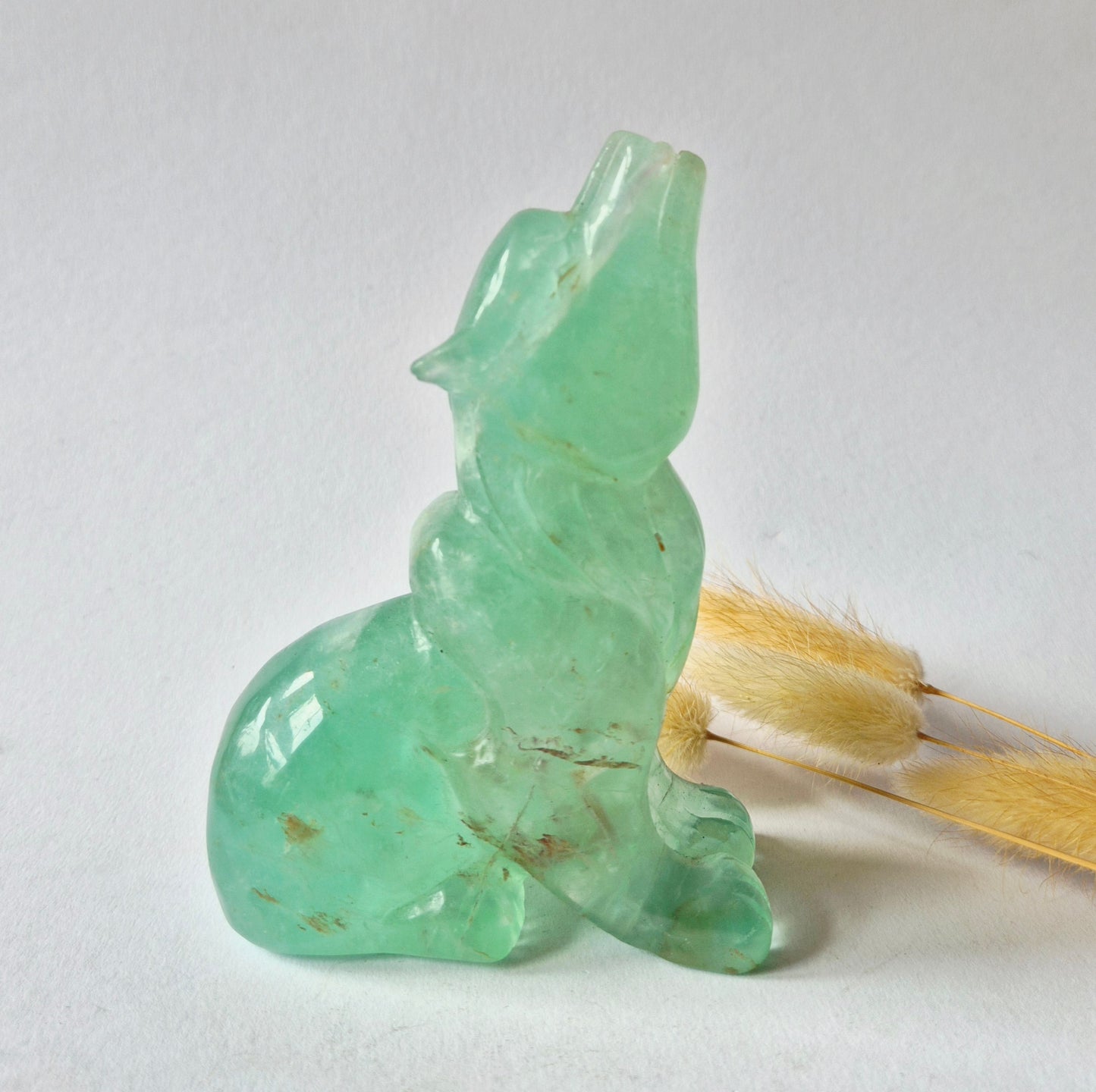 Kristall-Edelstein XXL Rosa Calcit Merkaba – 8 cm