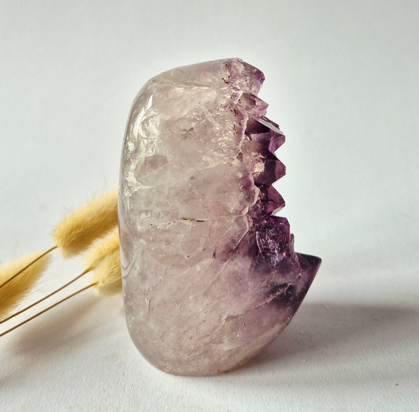 XL Gemstone Raw Amethyst Cathedral Cluster – #13 1542 grams